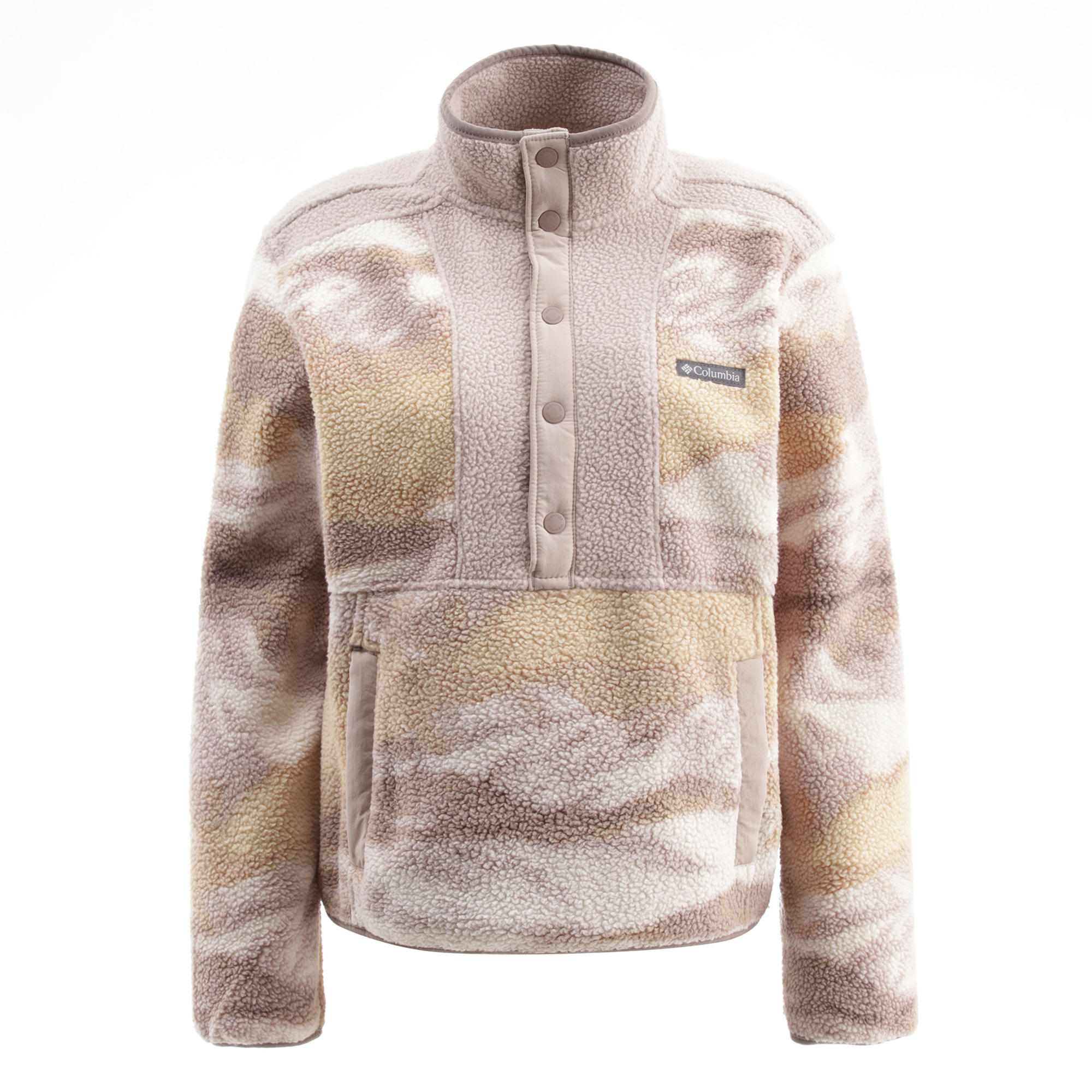 SUNSET CANYON FS PRINTED HALF SNAP Gris