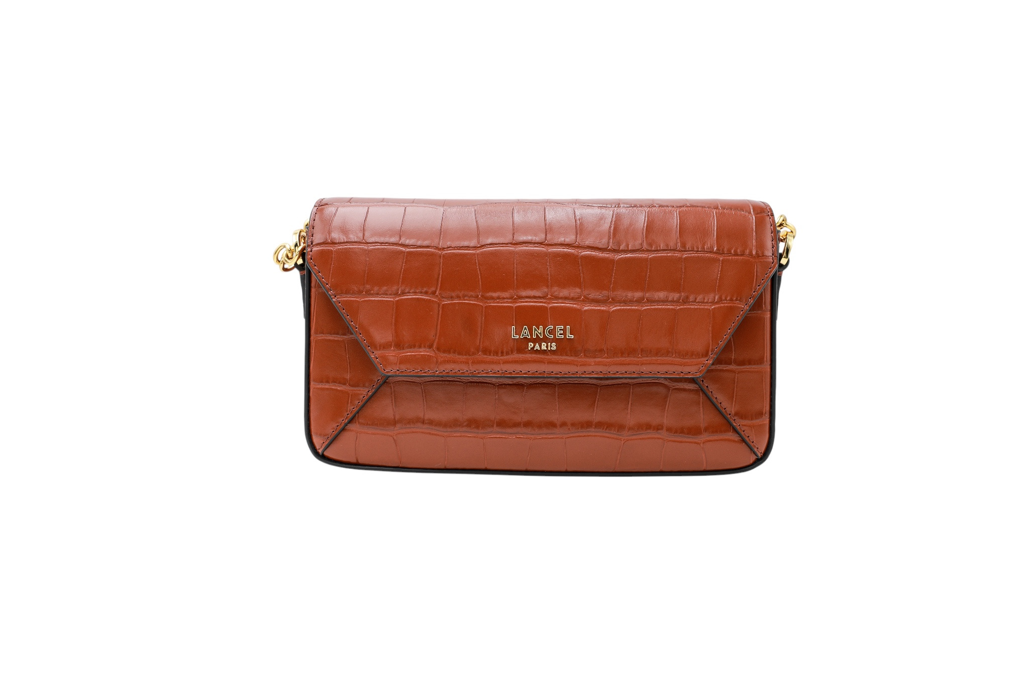 Lettrine De Lancel - Mini Sac Rabat - Chataigne