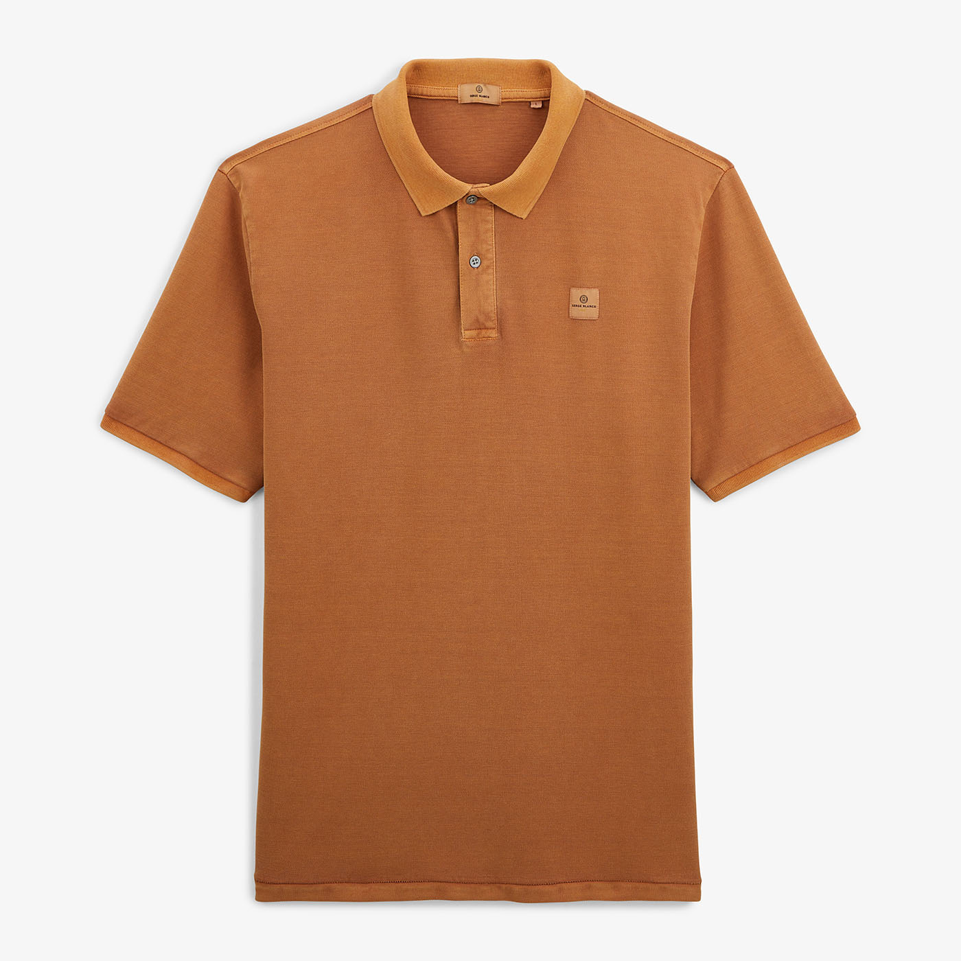 Polo piqué Louis cumin