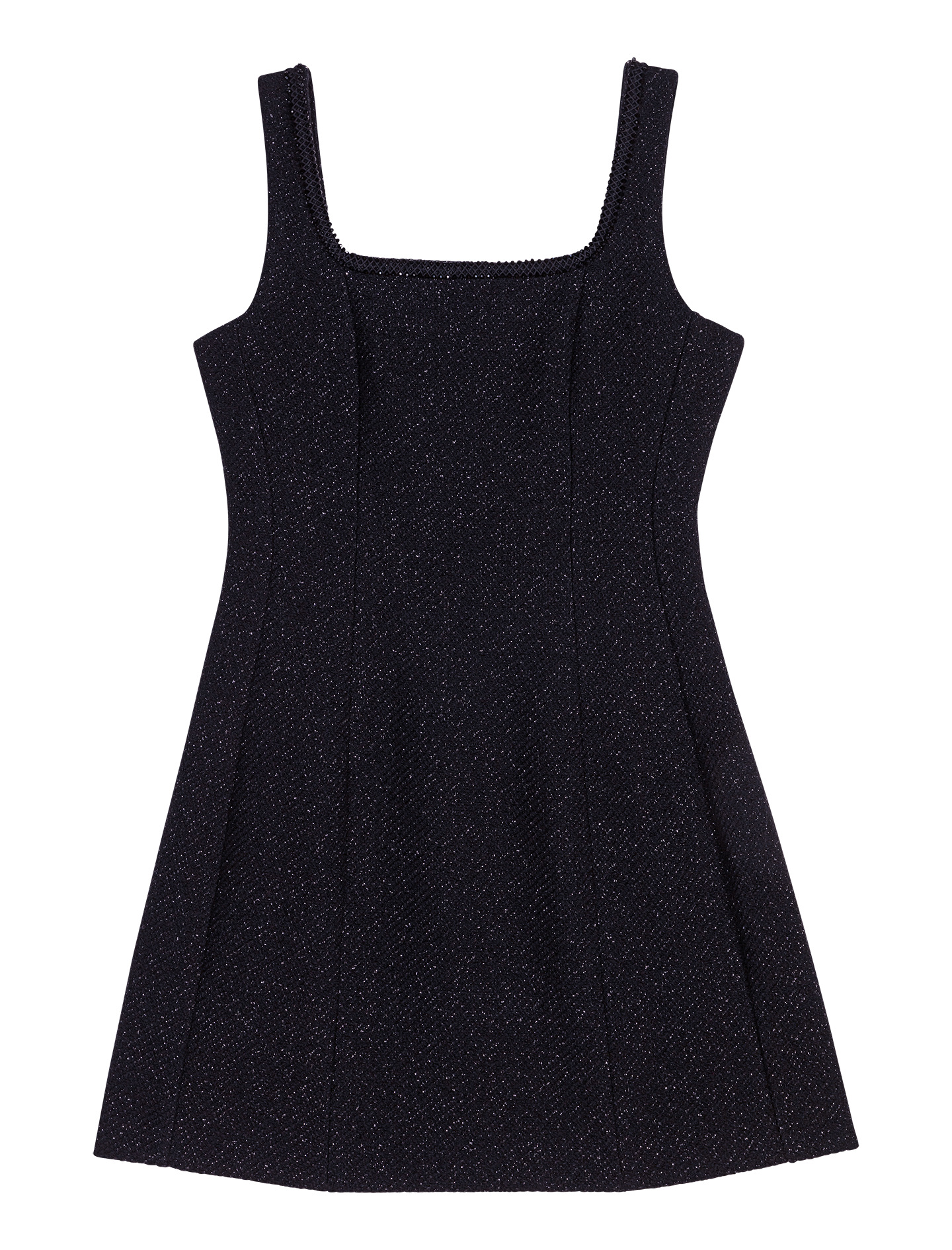 Robe courte à strass