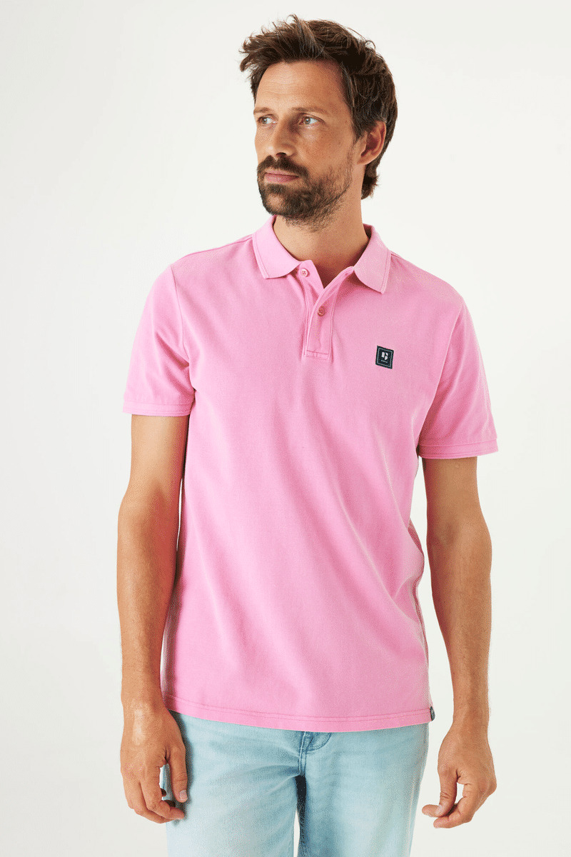 Men Polo Pink