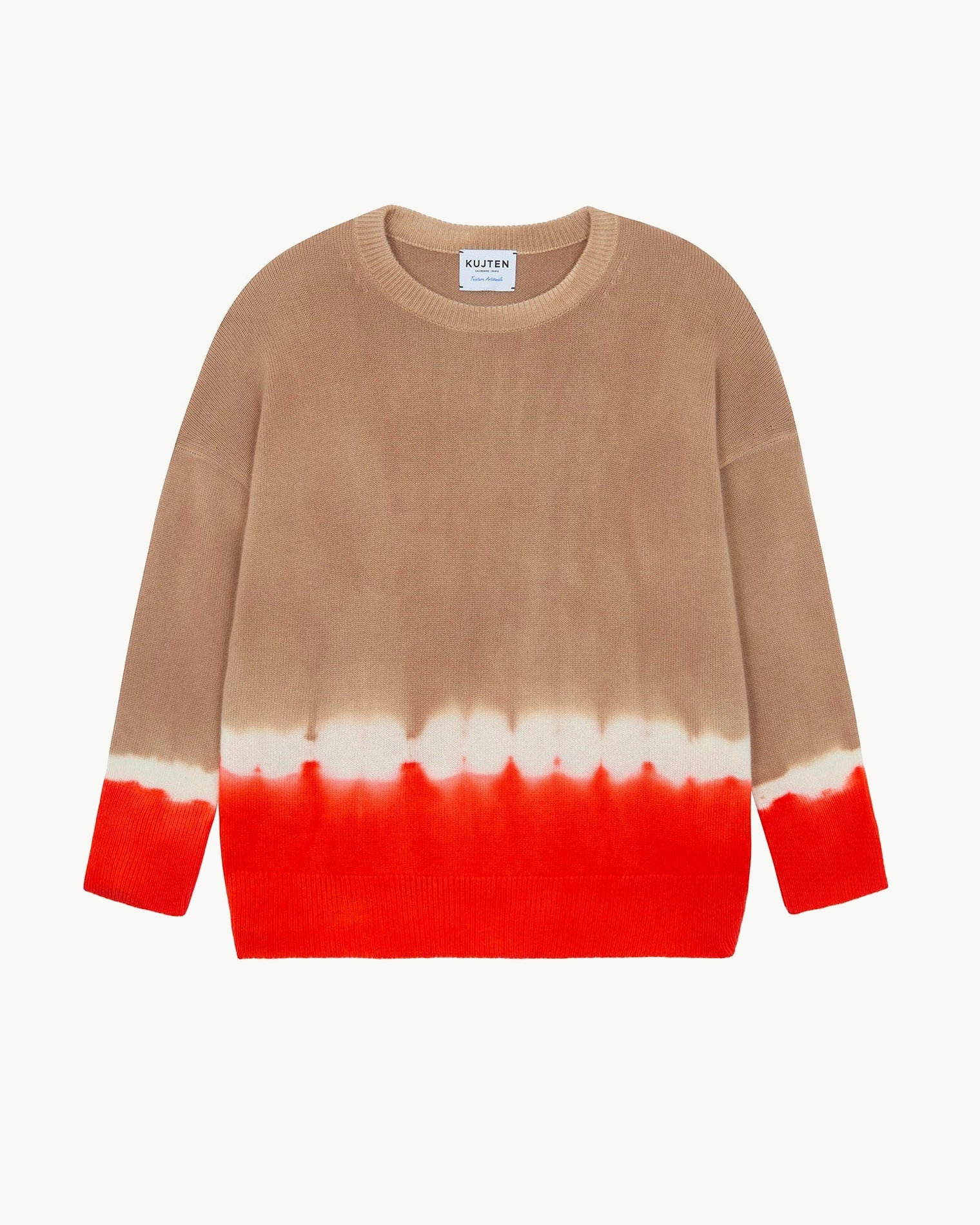 Pull Sienna Stripe Dye Pull Cachemire Oversize Tie & Dye, 4 fils