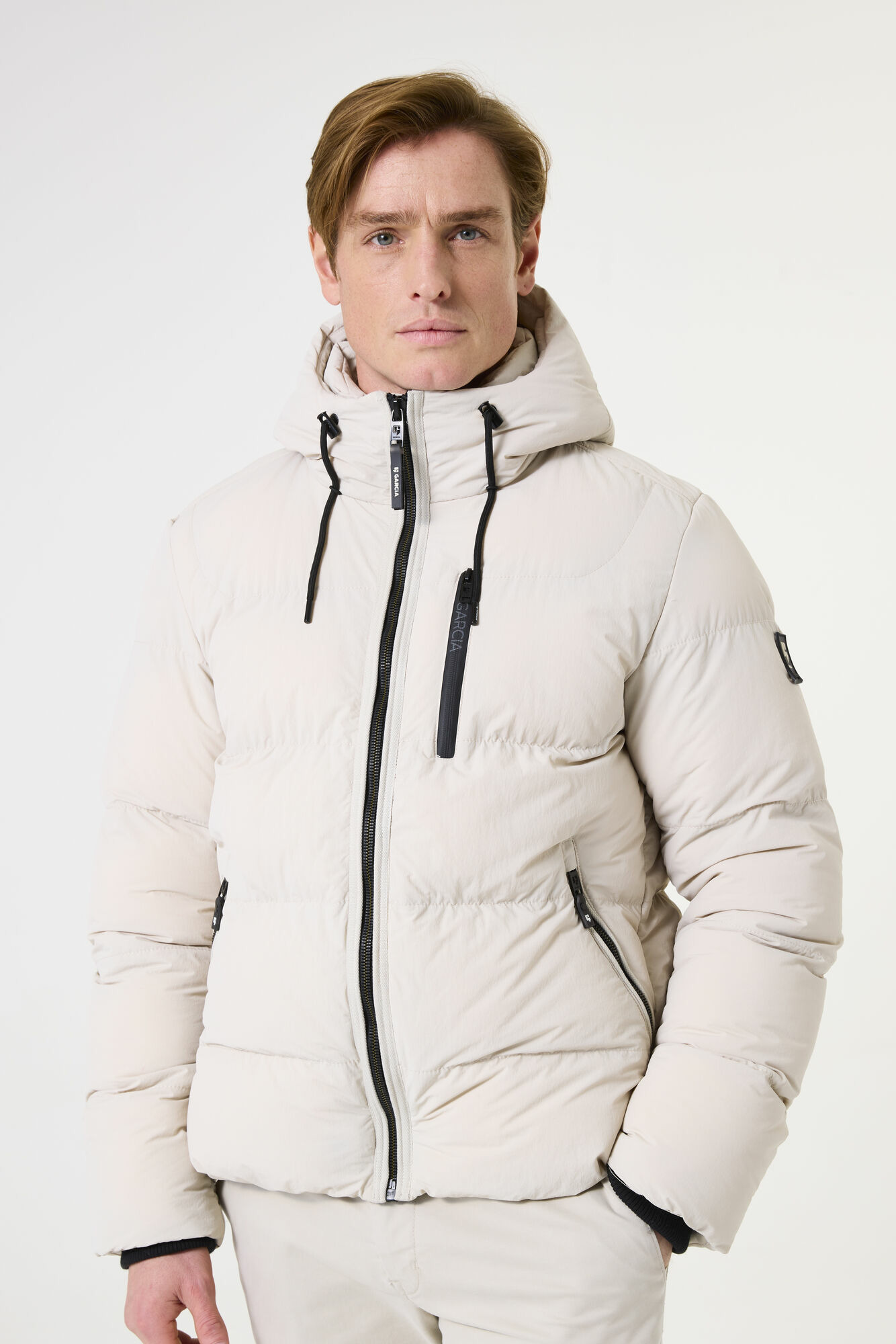 Men Coat White