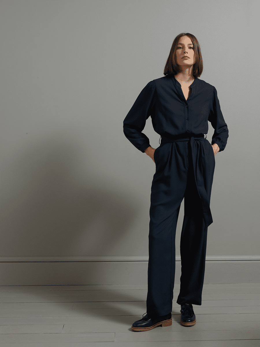 Combinaison Pantalon Crepe