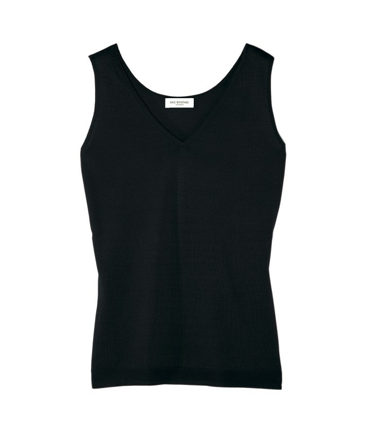 Débardeur seconde peau - Femme - NOIR