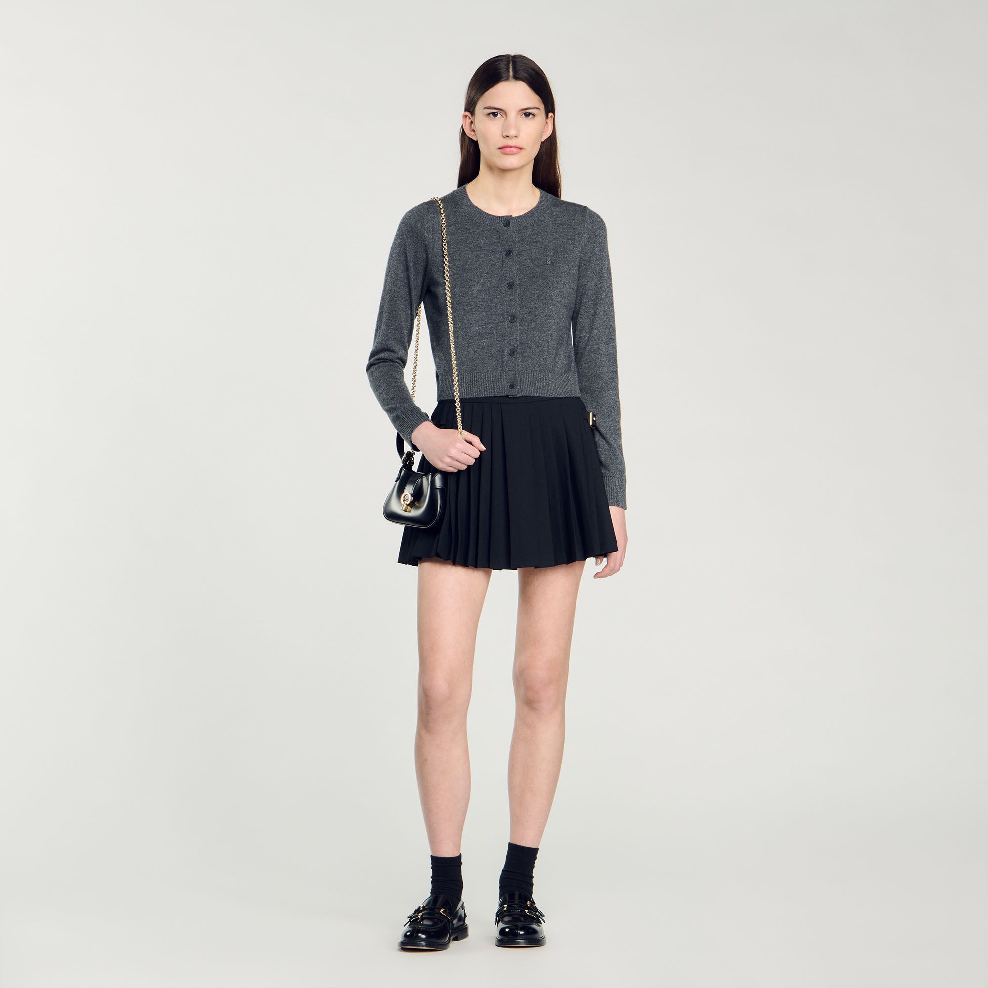 Cardigan en laine et cachemire