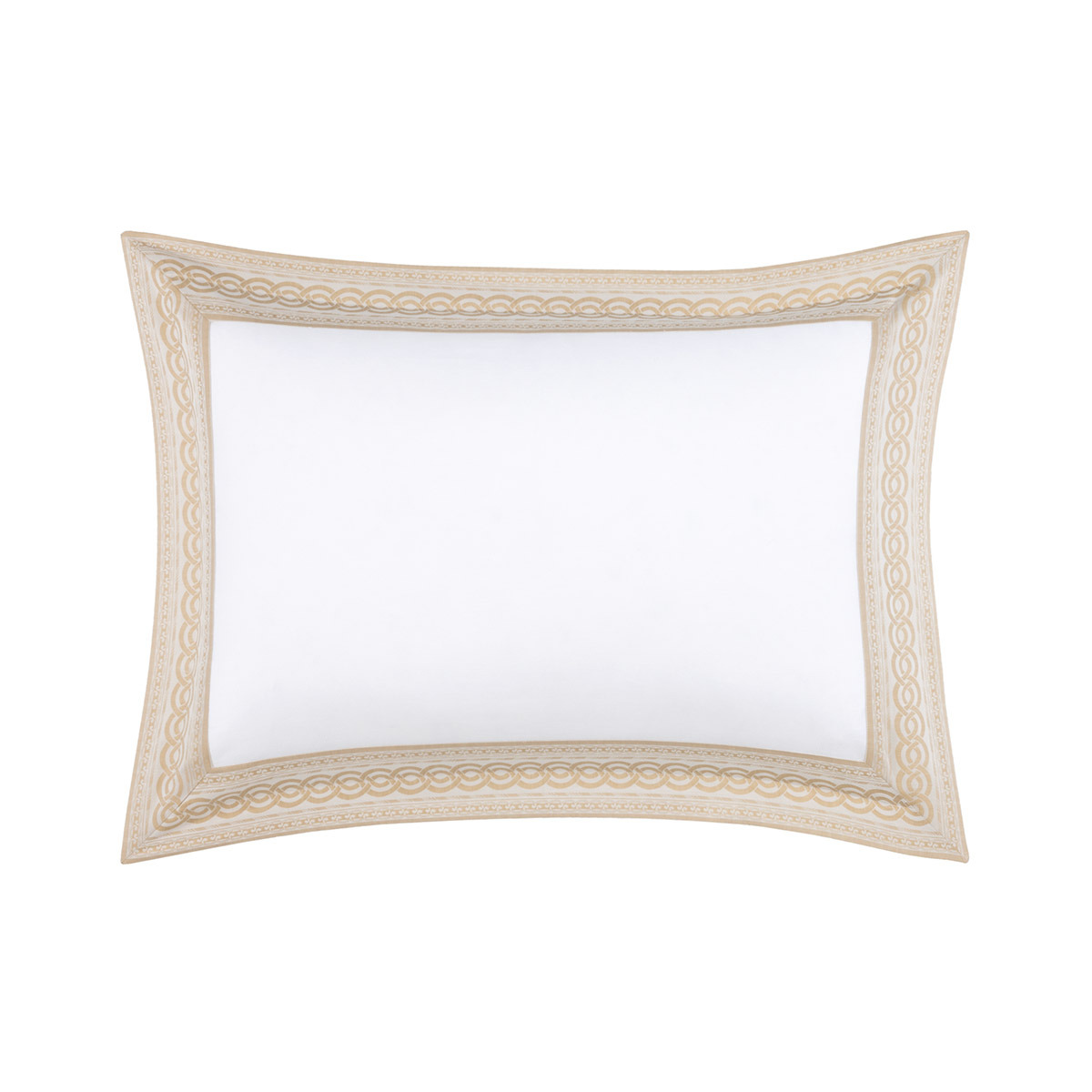 Yves Delorme - Taie d'oreiller en satin blanc, Joyau