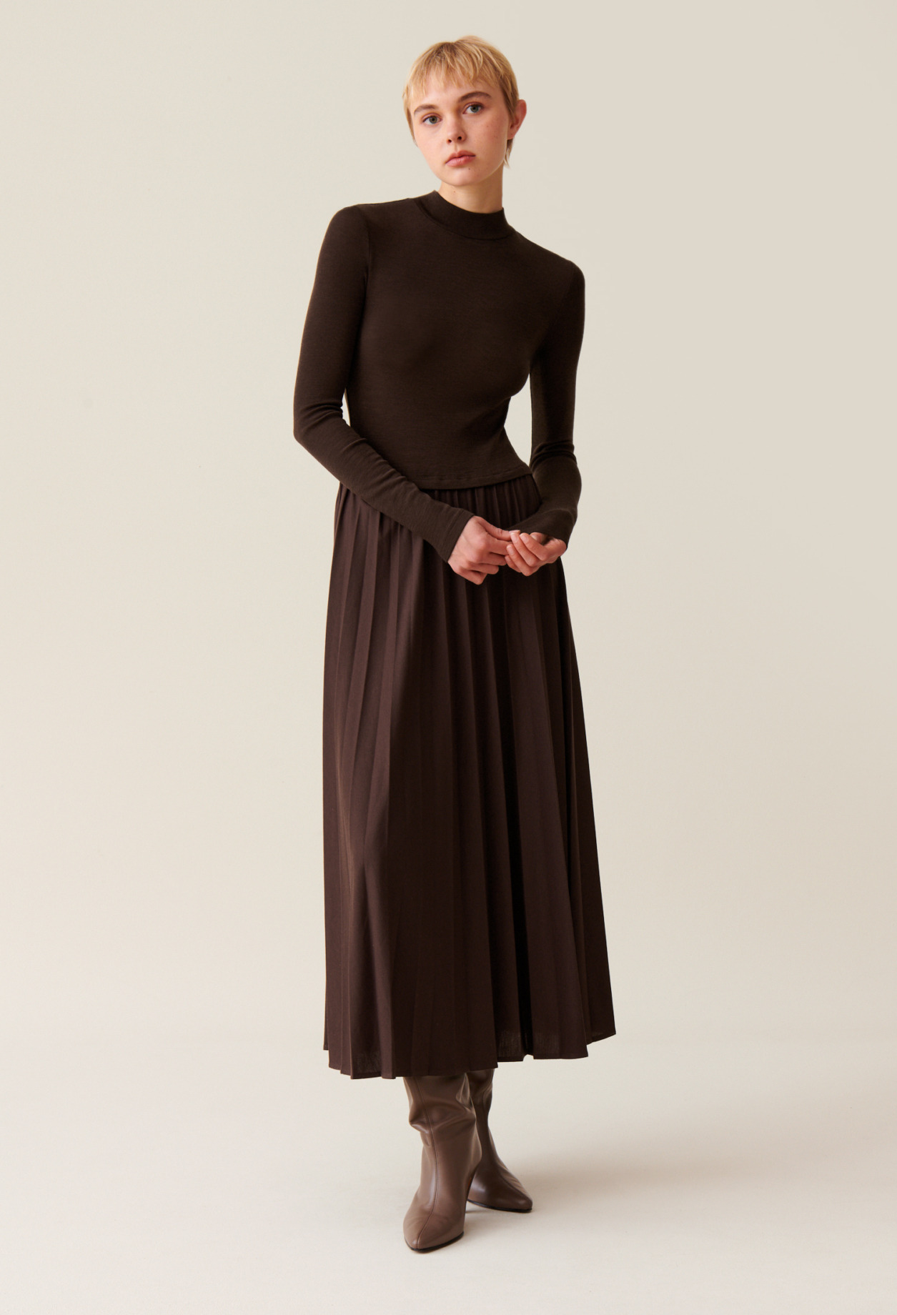 Robe maille Twist