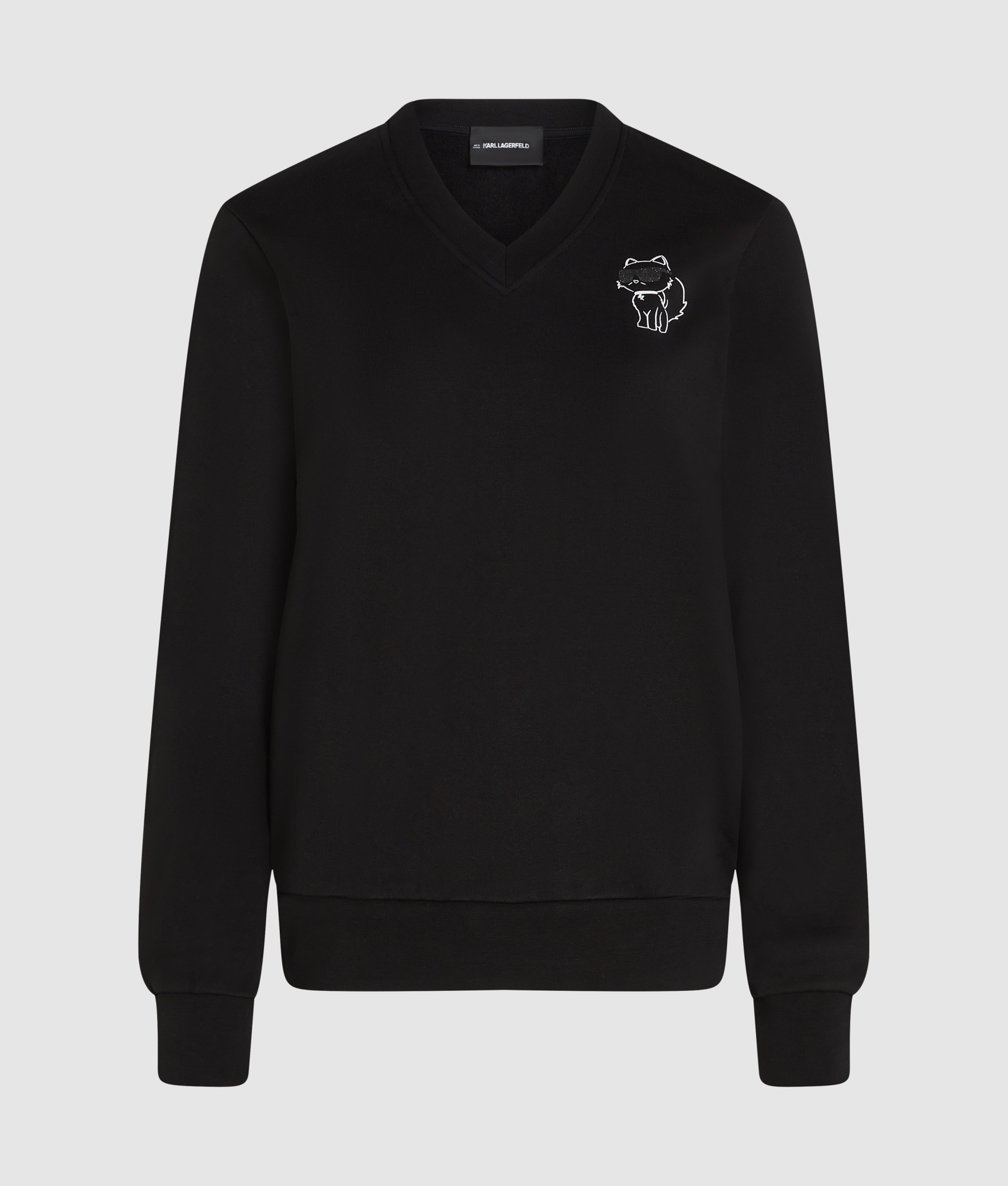 CHOUPETTE V-NECK SWEATSHIRT