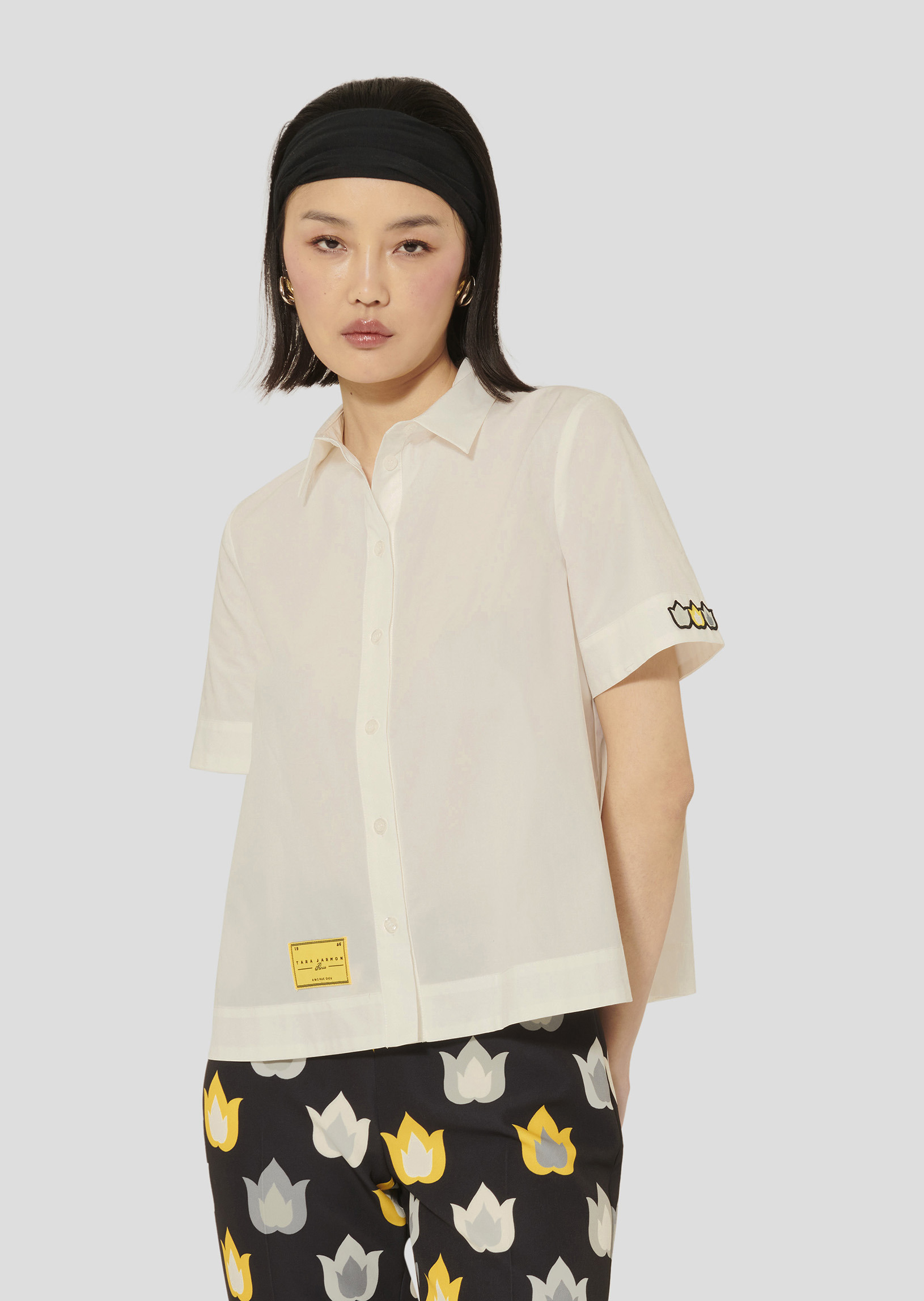 Chemise Camilou-Blanc en Coton