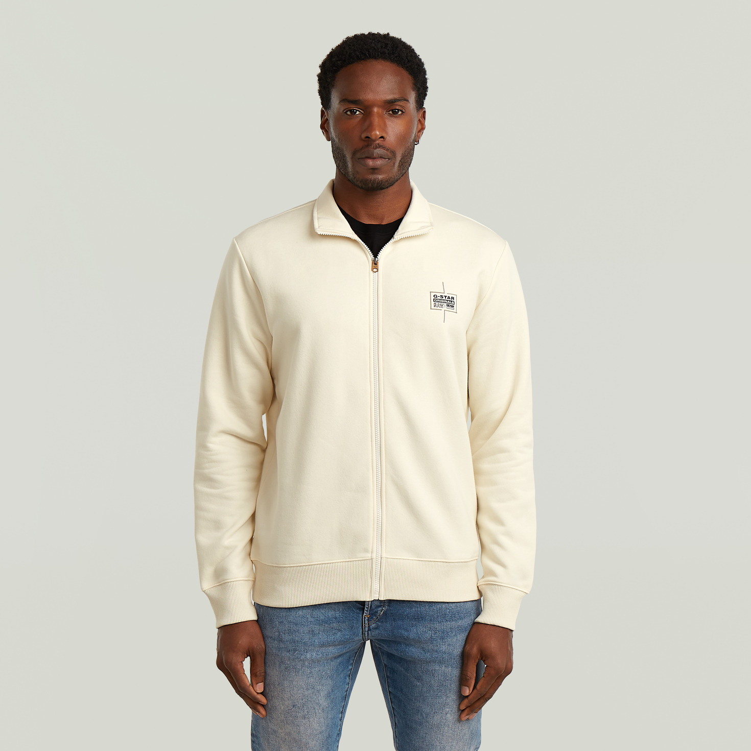 Sweat Logo Zip Thru