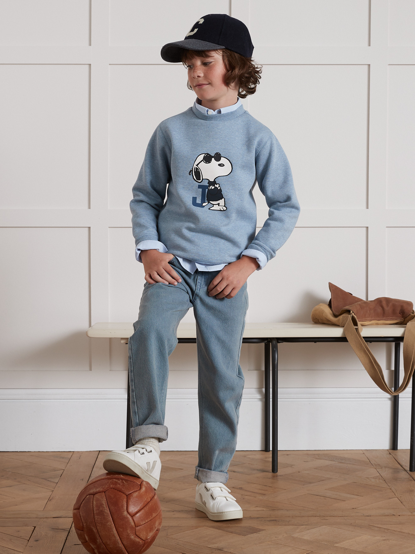 COL ROND SNOOPY