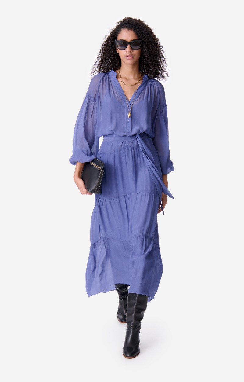 Robe Esthée En Viscose Mélangée