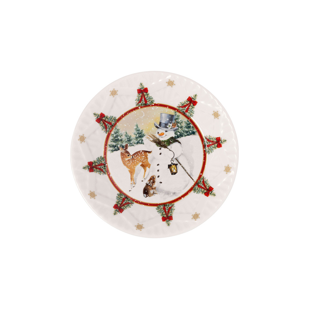 Toy’s Fantasy assiette creuse bonhomme de neige, 16,5 cm ø