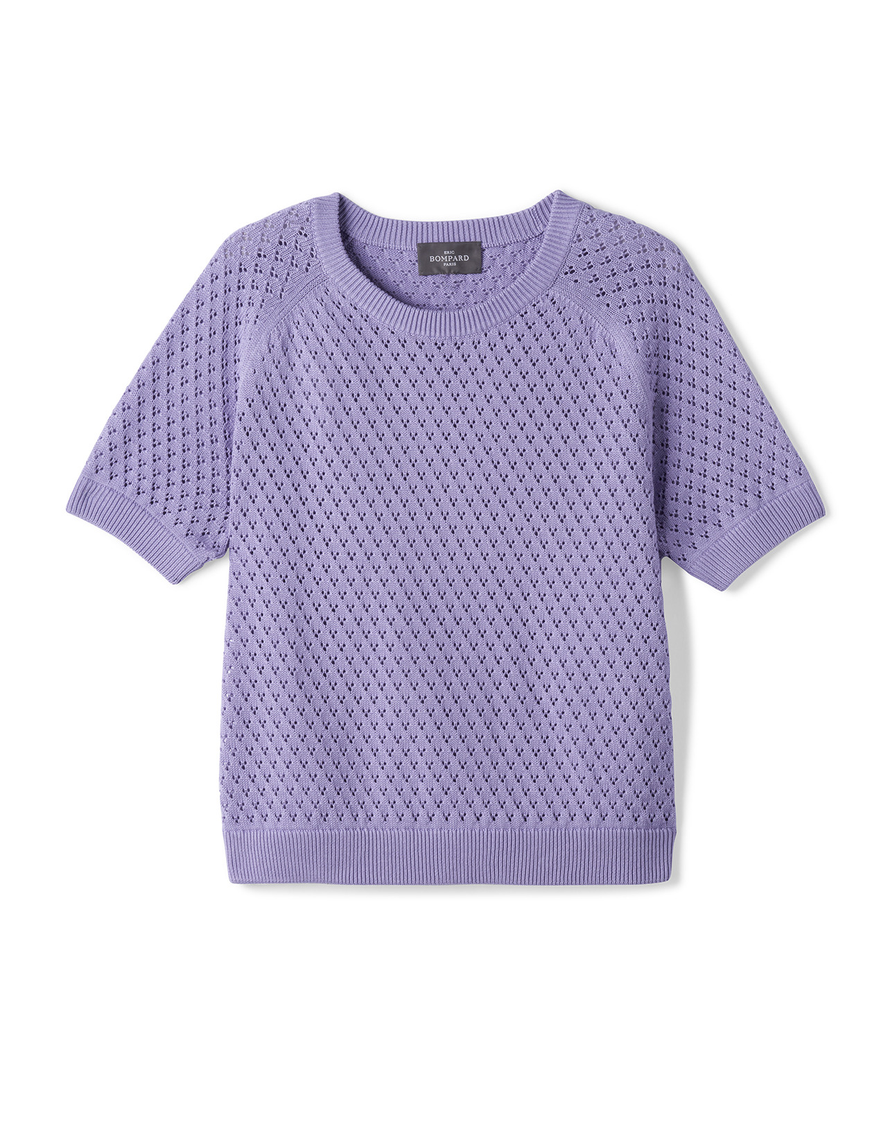 Col rond ample pointelle - Femme - VICTORIA