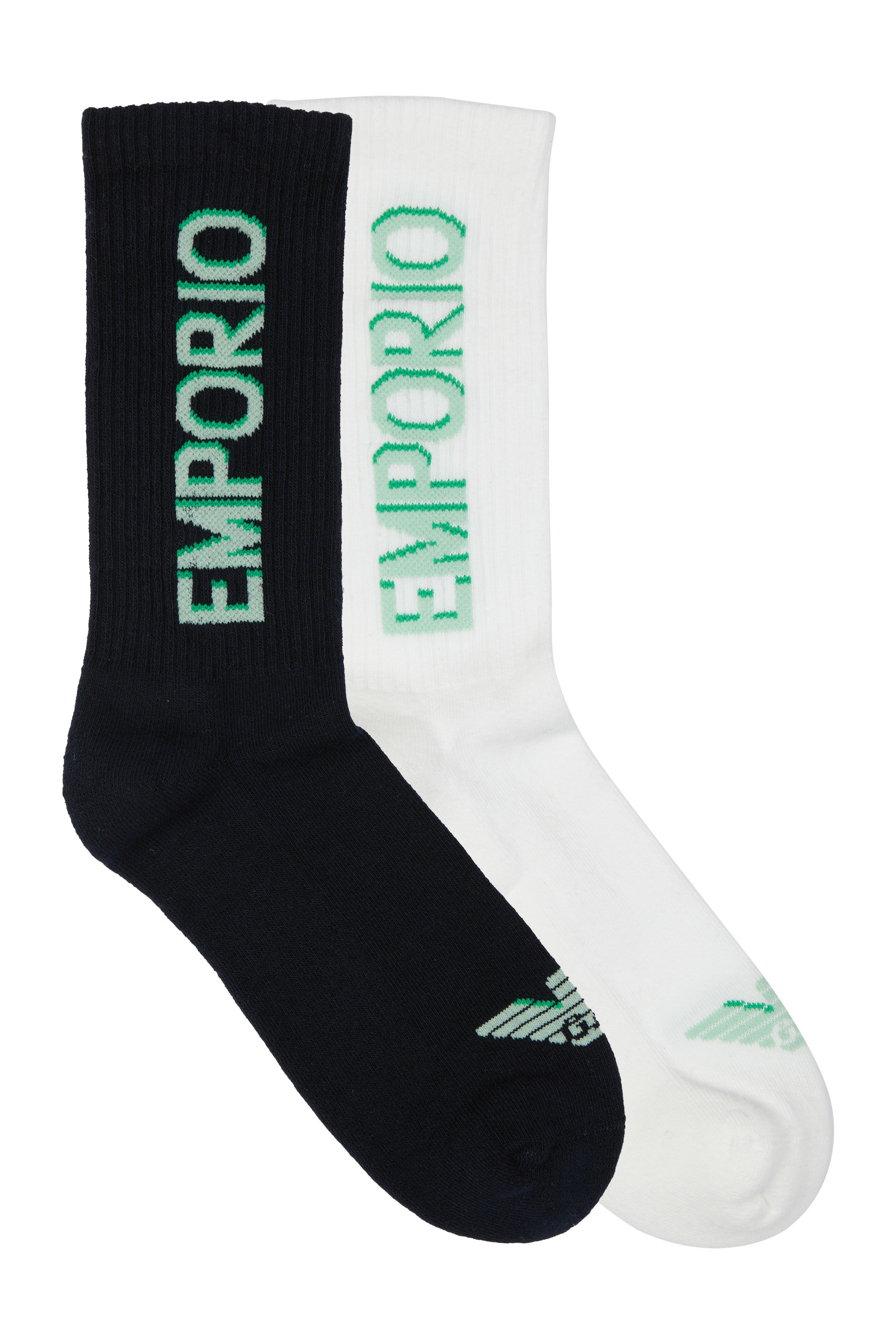 Chaussette - marine/bianco