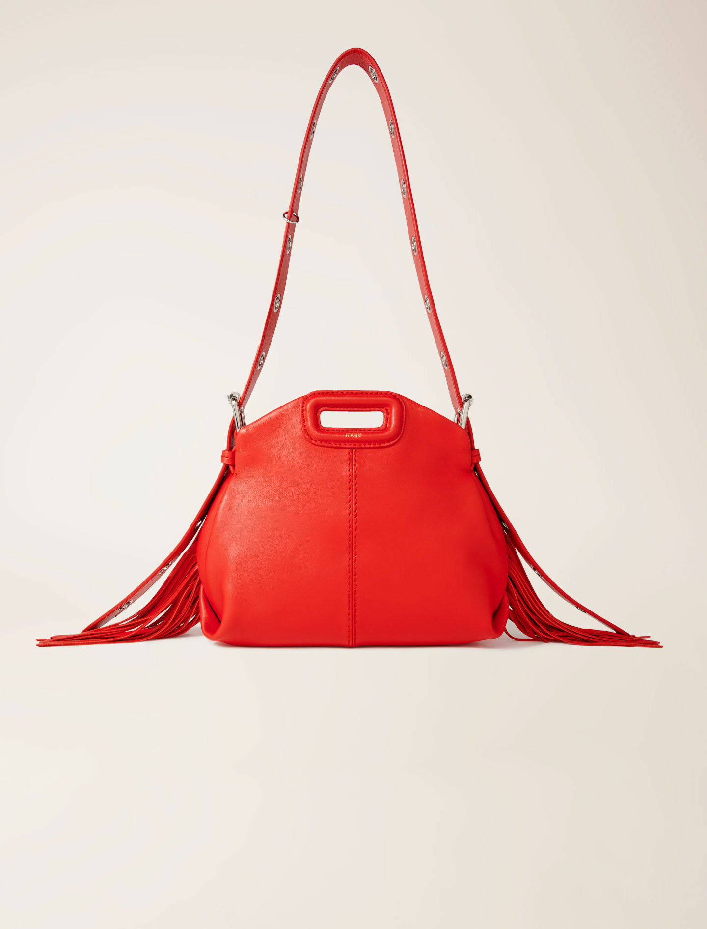 Sac Miss M mini en cuir lisse