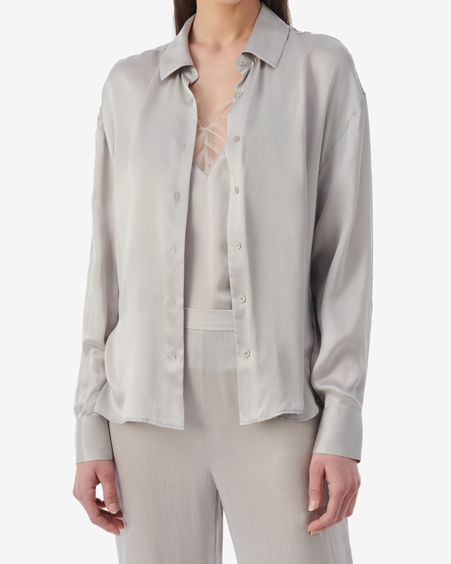 Chemise Fluide En Soie