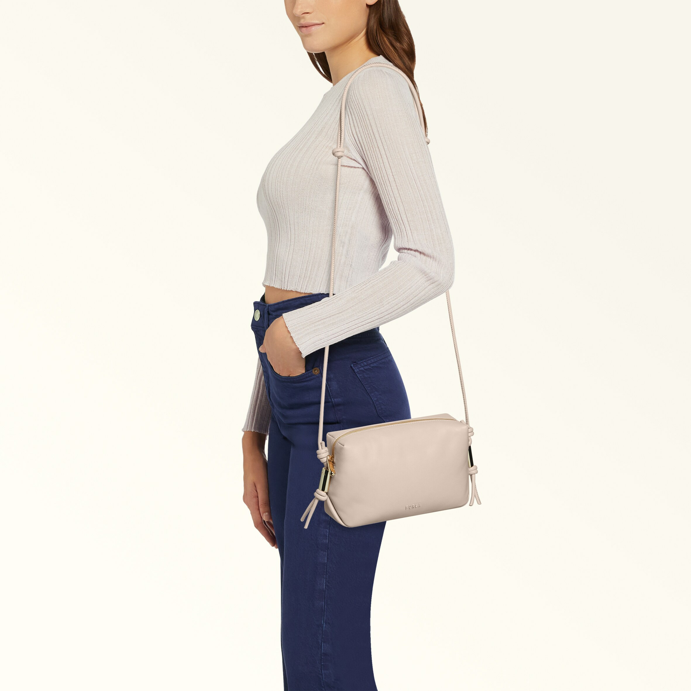 ELETTRA MINI CAMERA BAG - NAPPA DATTERO LUX PADDED