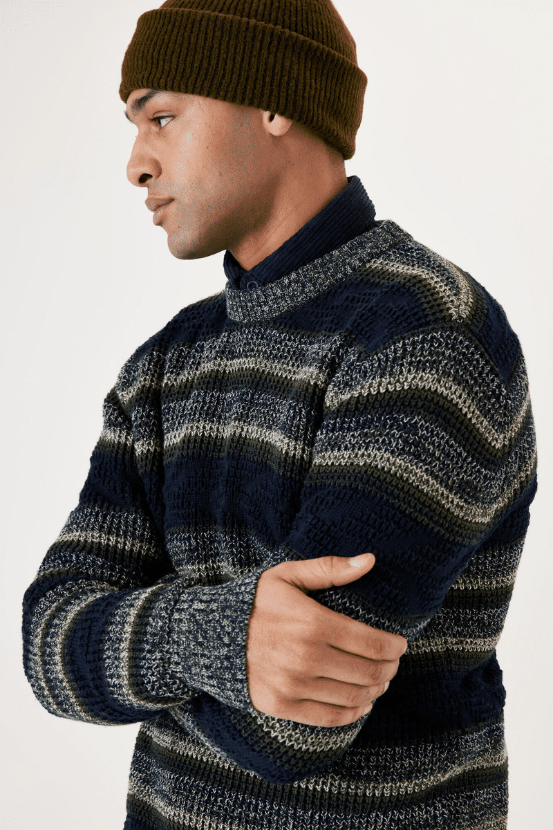 Men Sweater Blue