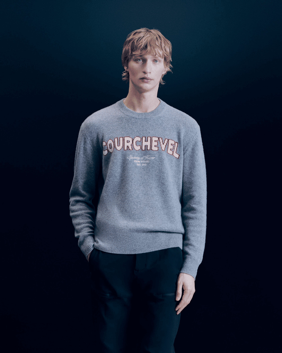 Pull Col Rond Courchevel