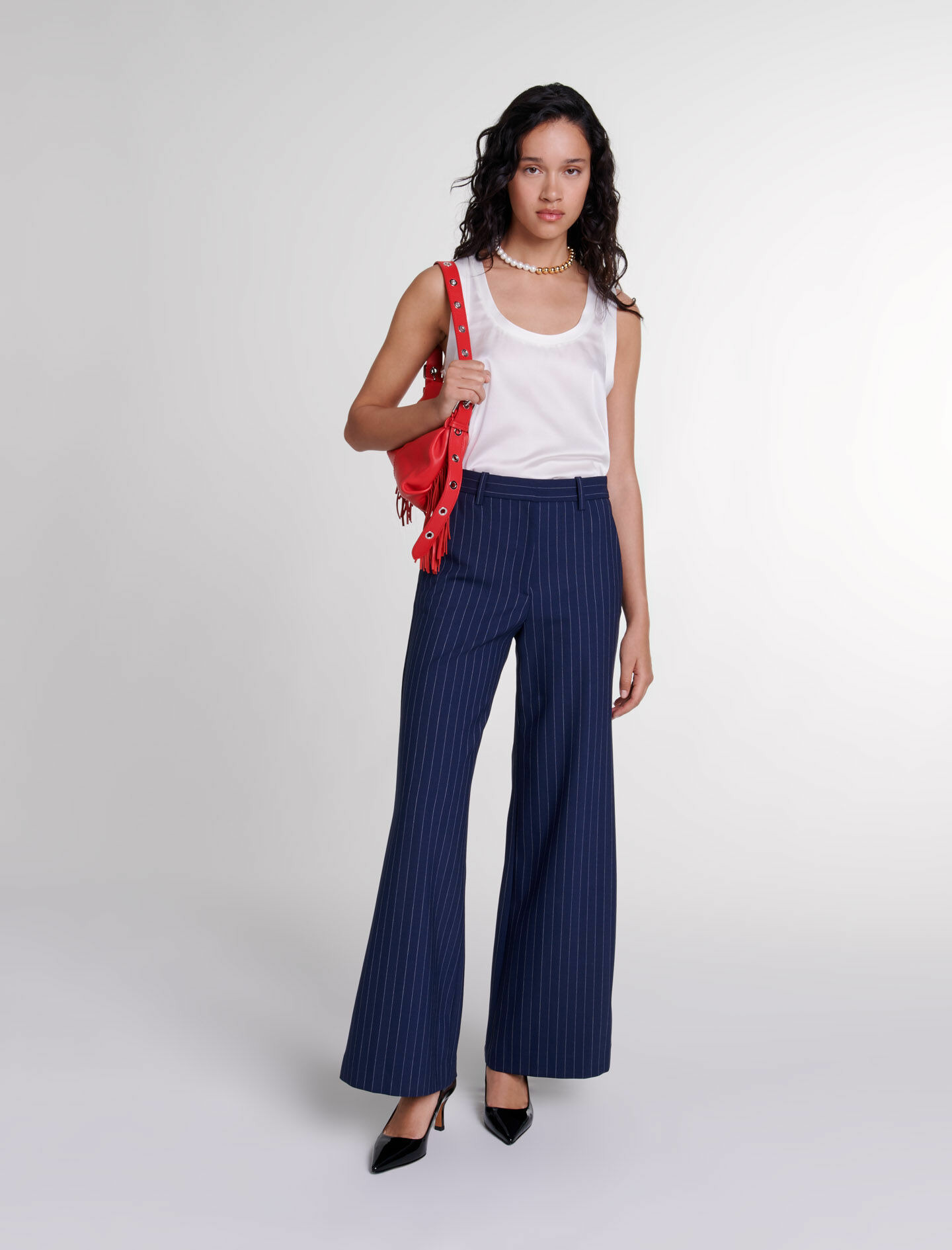 Pantalon à rayures