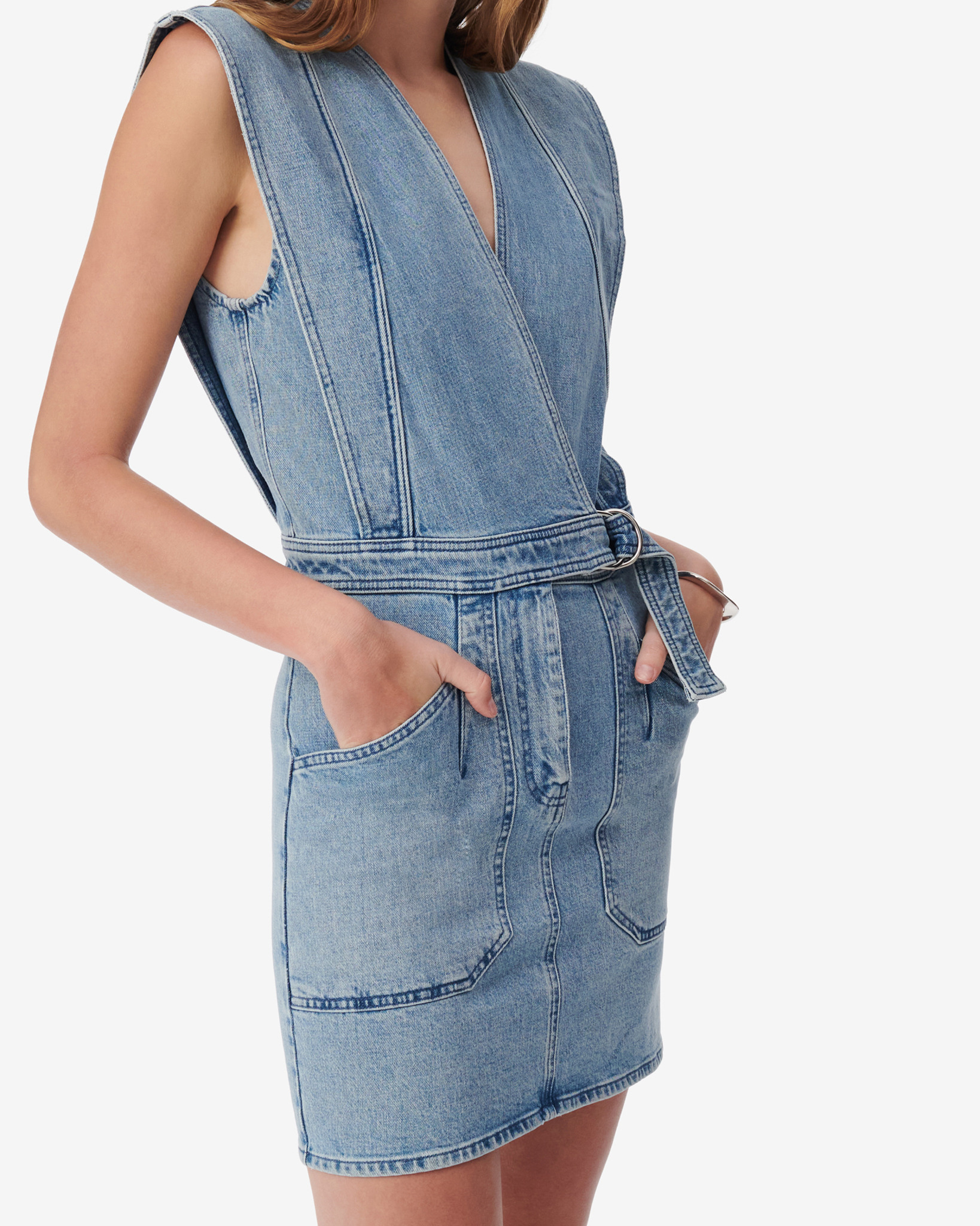 Robe En Denim Qiana