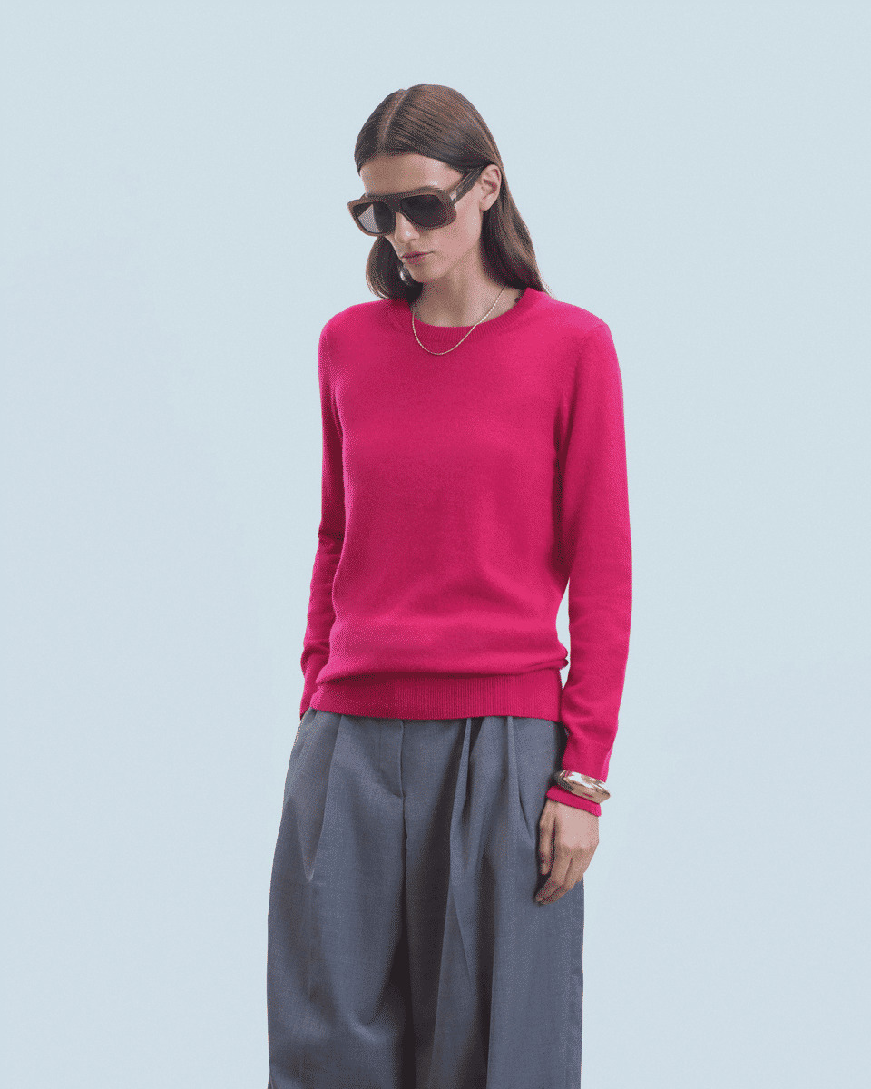 Pull Col Rond Basique