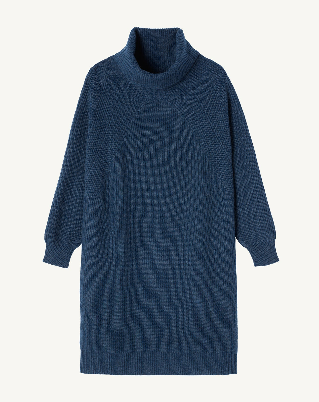 Robe col roulé à côtes - Femme - AIZOME