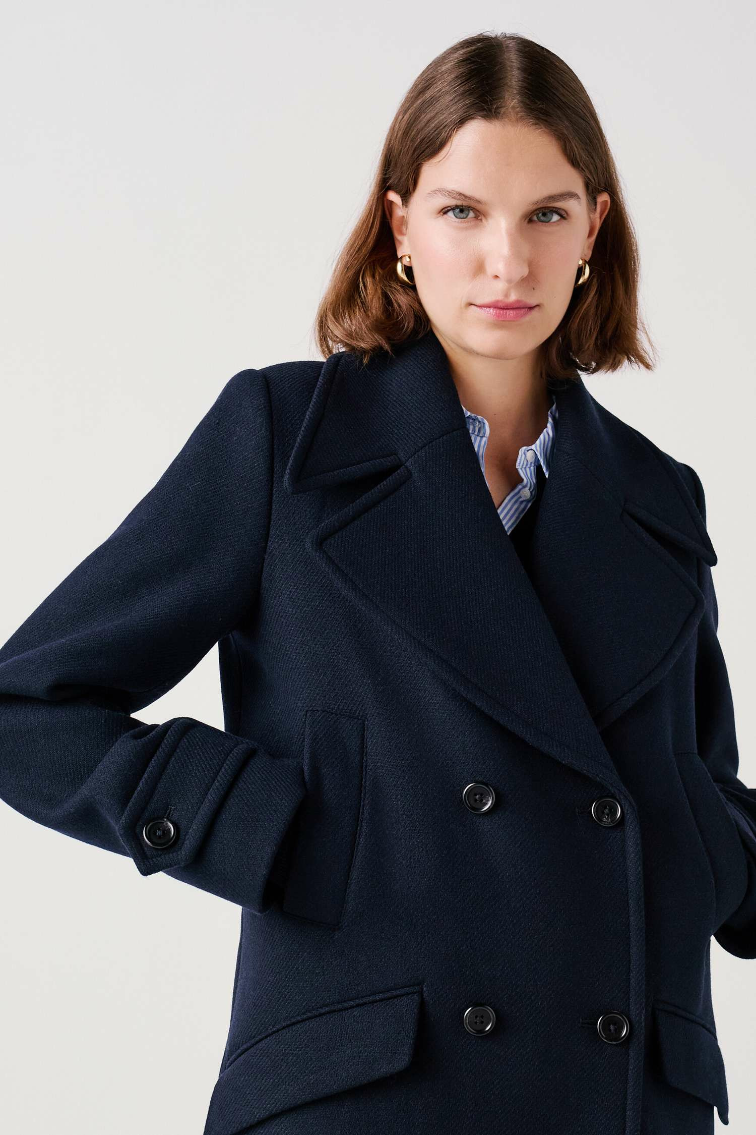 Manteau marin