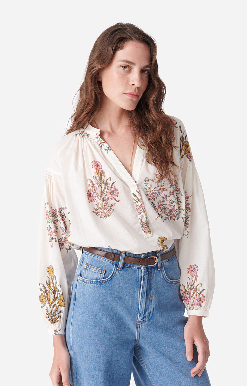 Blouse Nipoa En 100% Coton