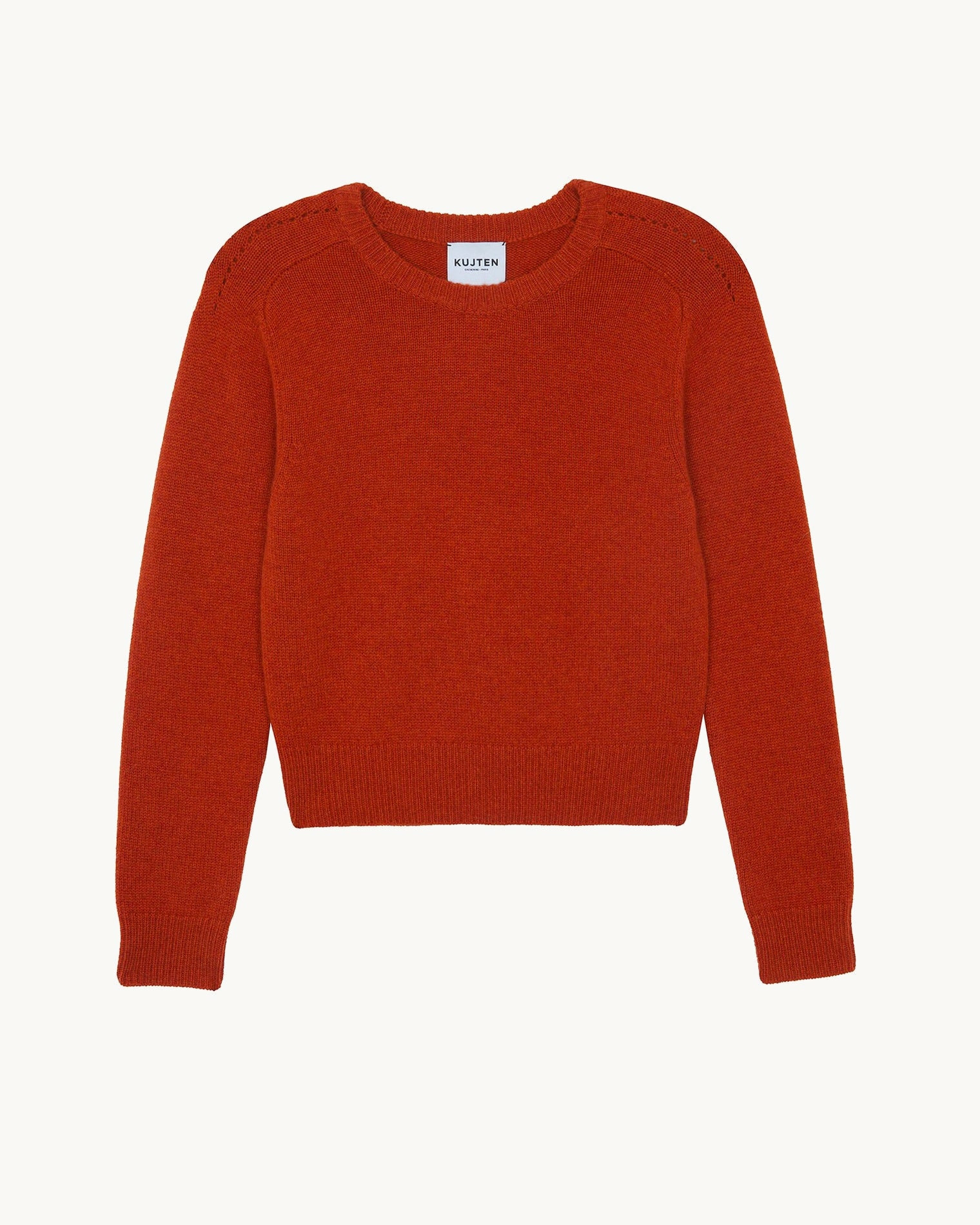 Pull Caroline orange brûlé