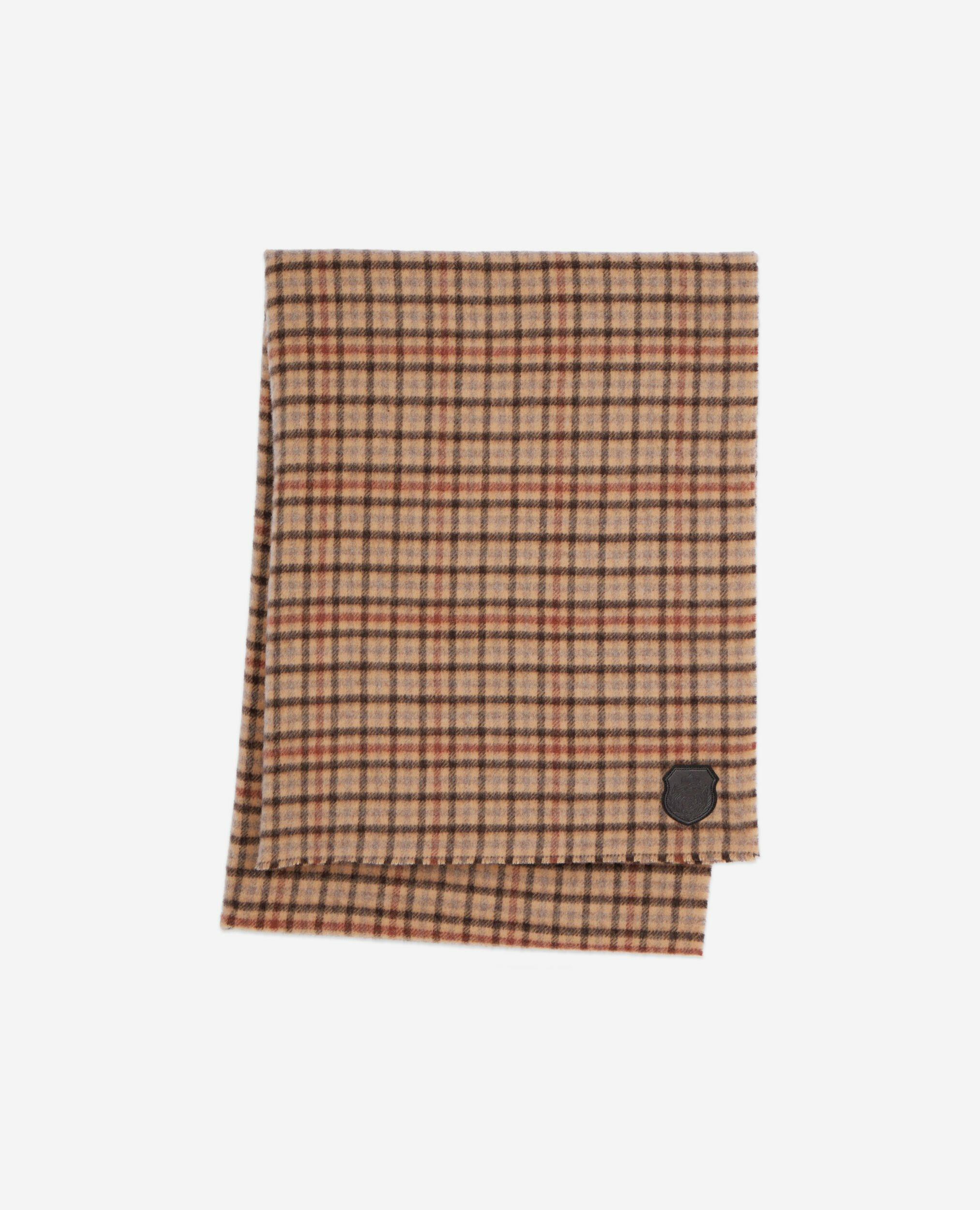 Écharpe En Laine À Carreaux