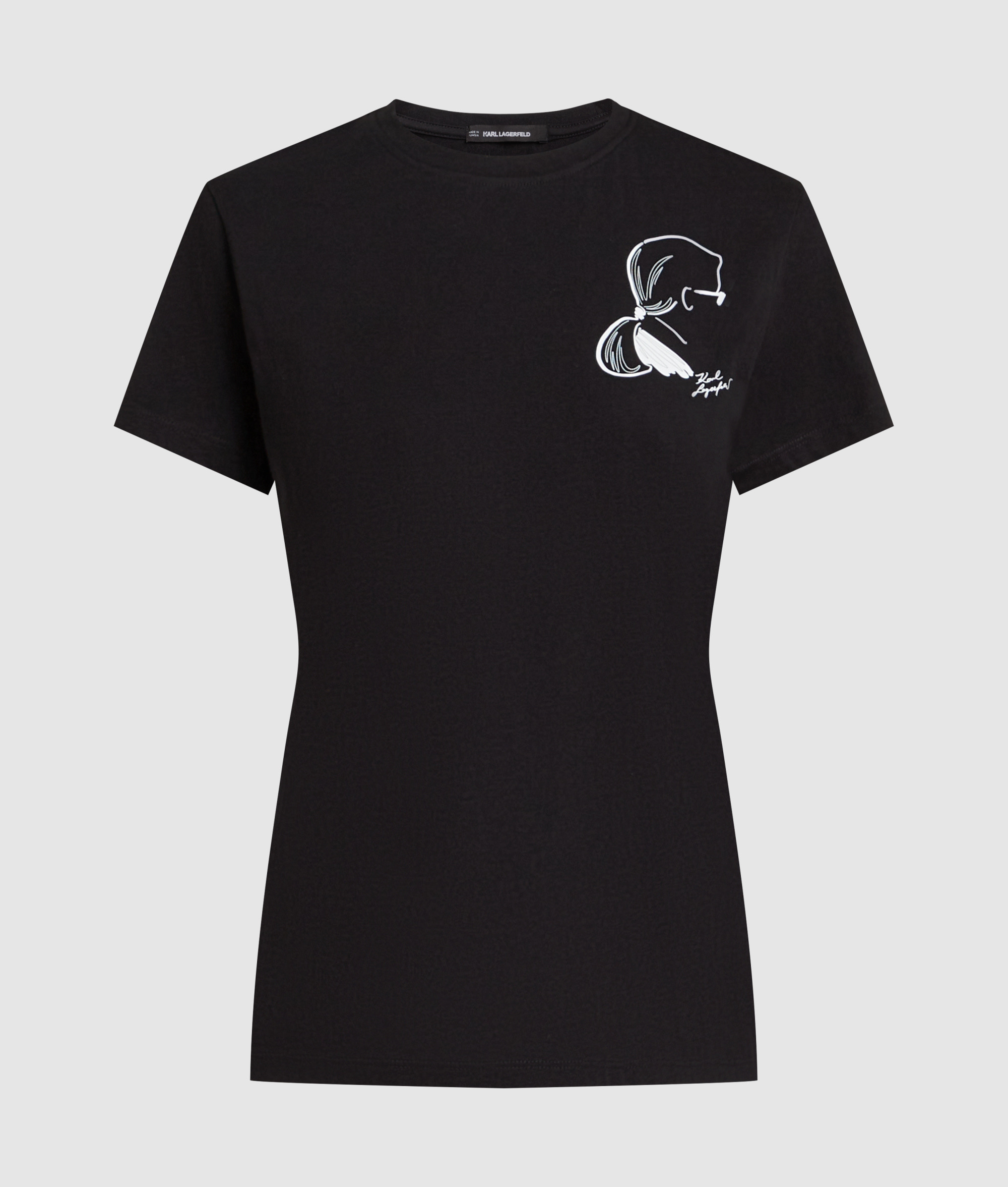 SKETCH CAMEO PRINT T-SHIRT
