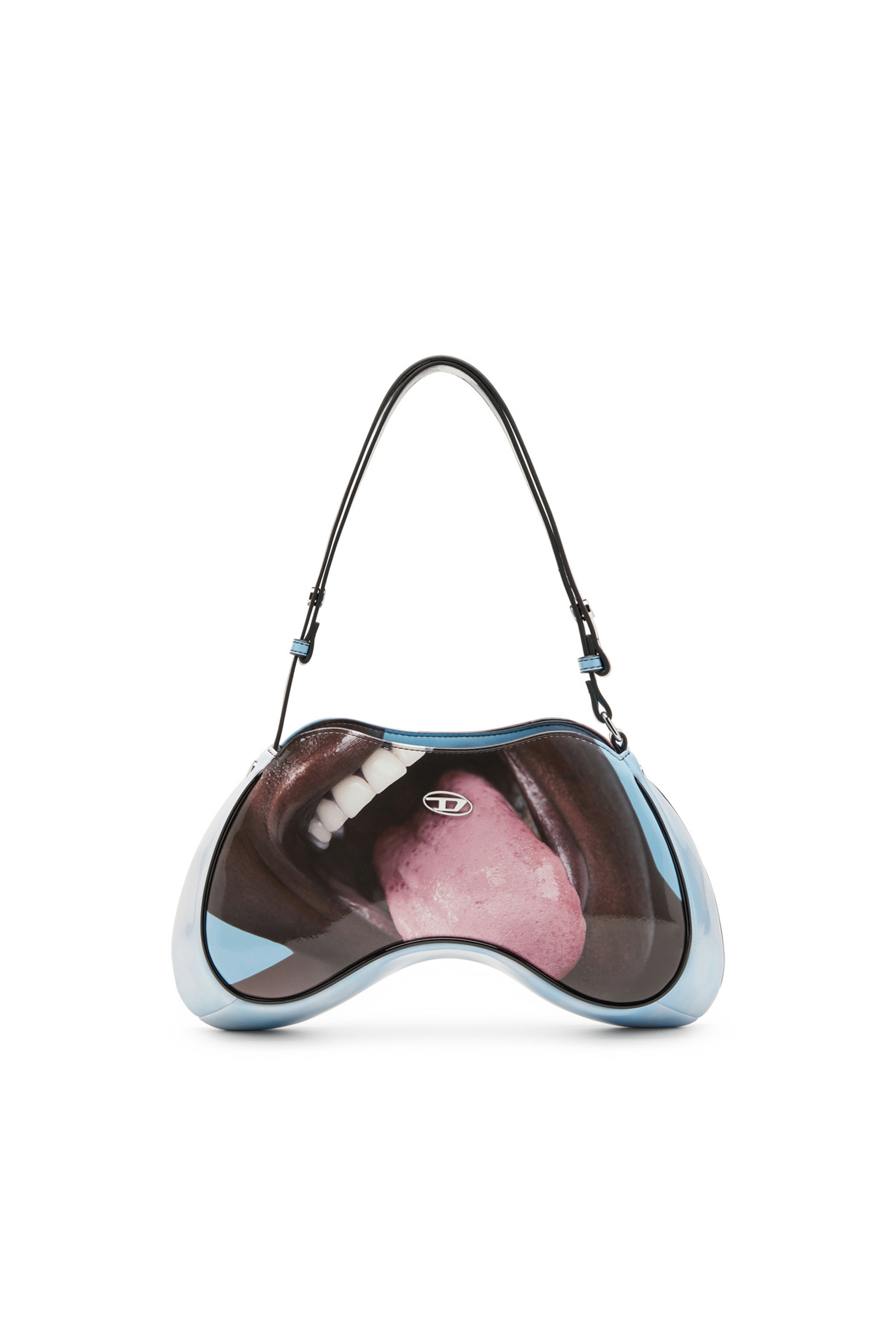 Play-Sac à bandoulière en PU glossy imprimé