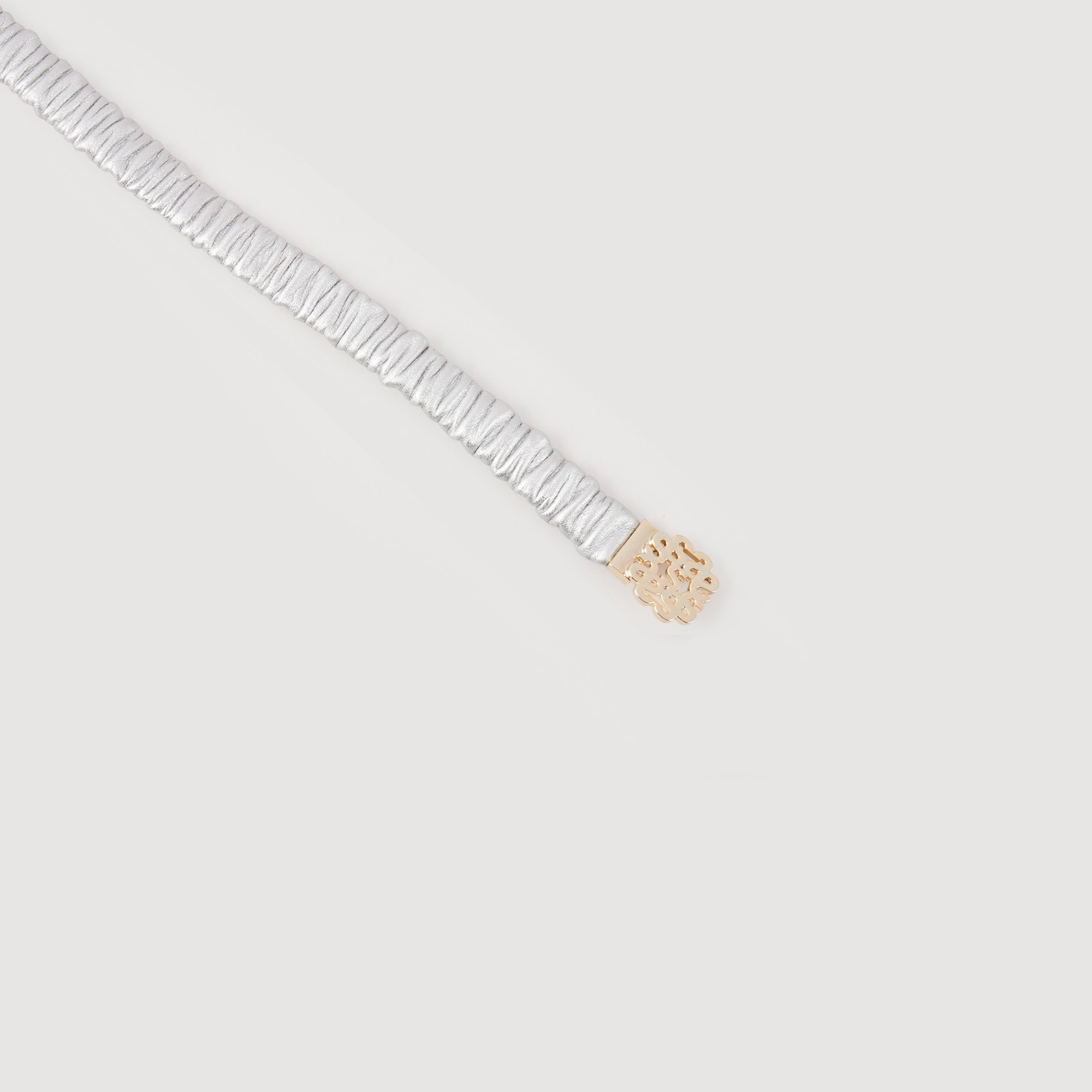 Ceinture en cuir élastique