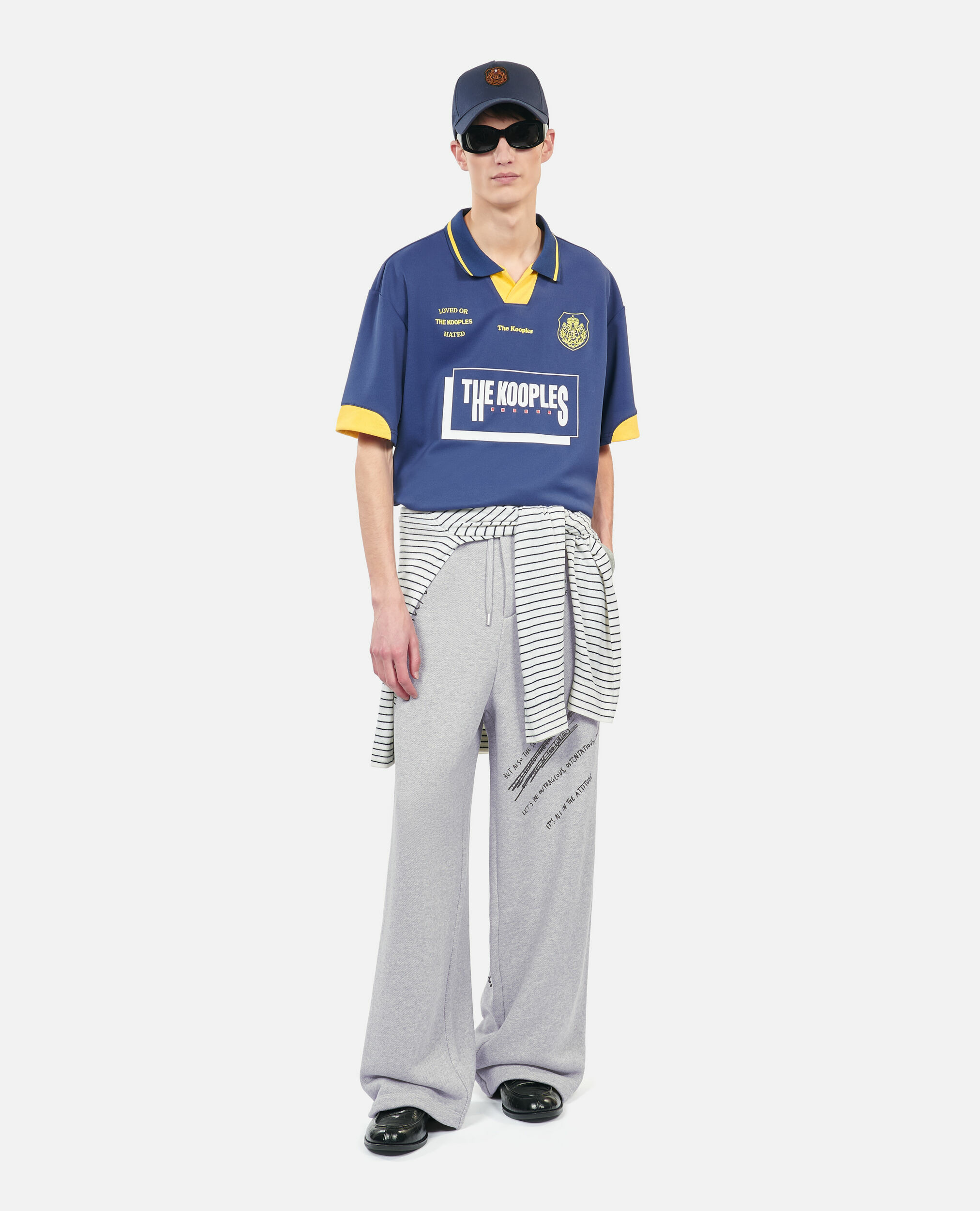 Polo Bleu Tk Team Homme