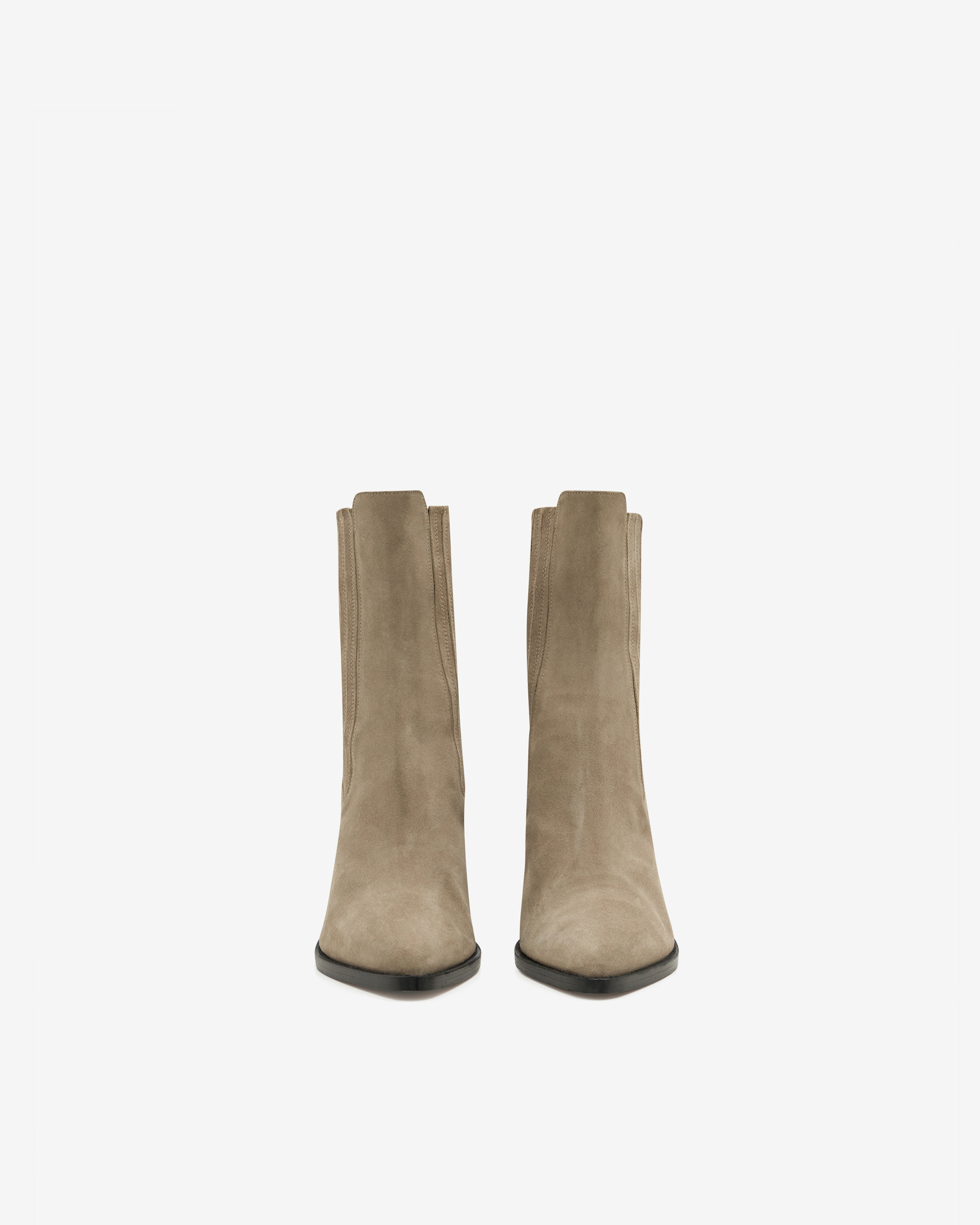 Bottines En Cuir Suède Mazola