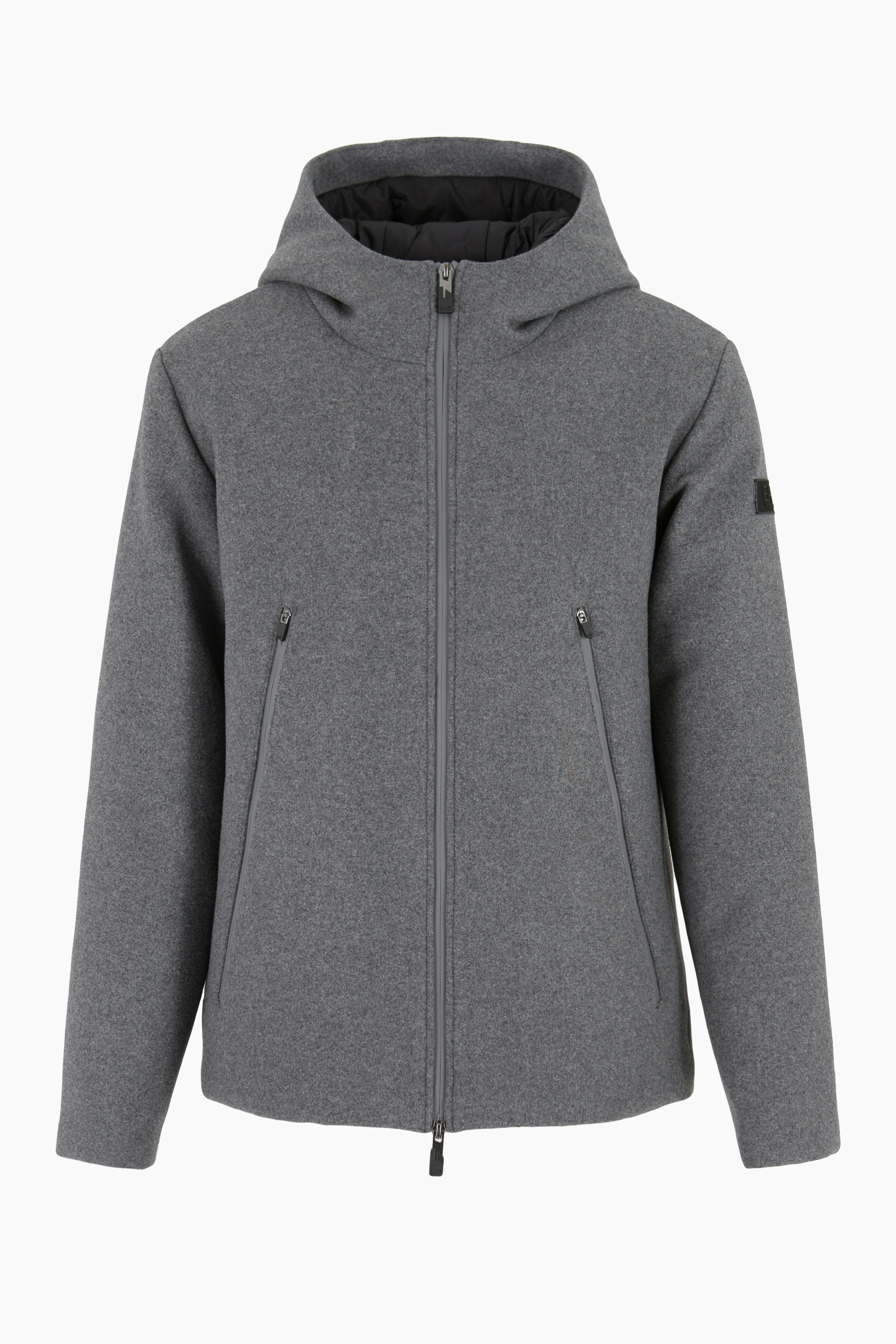 Giubbotto-dark grey mel