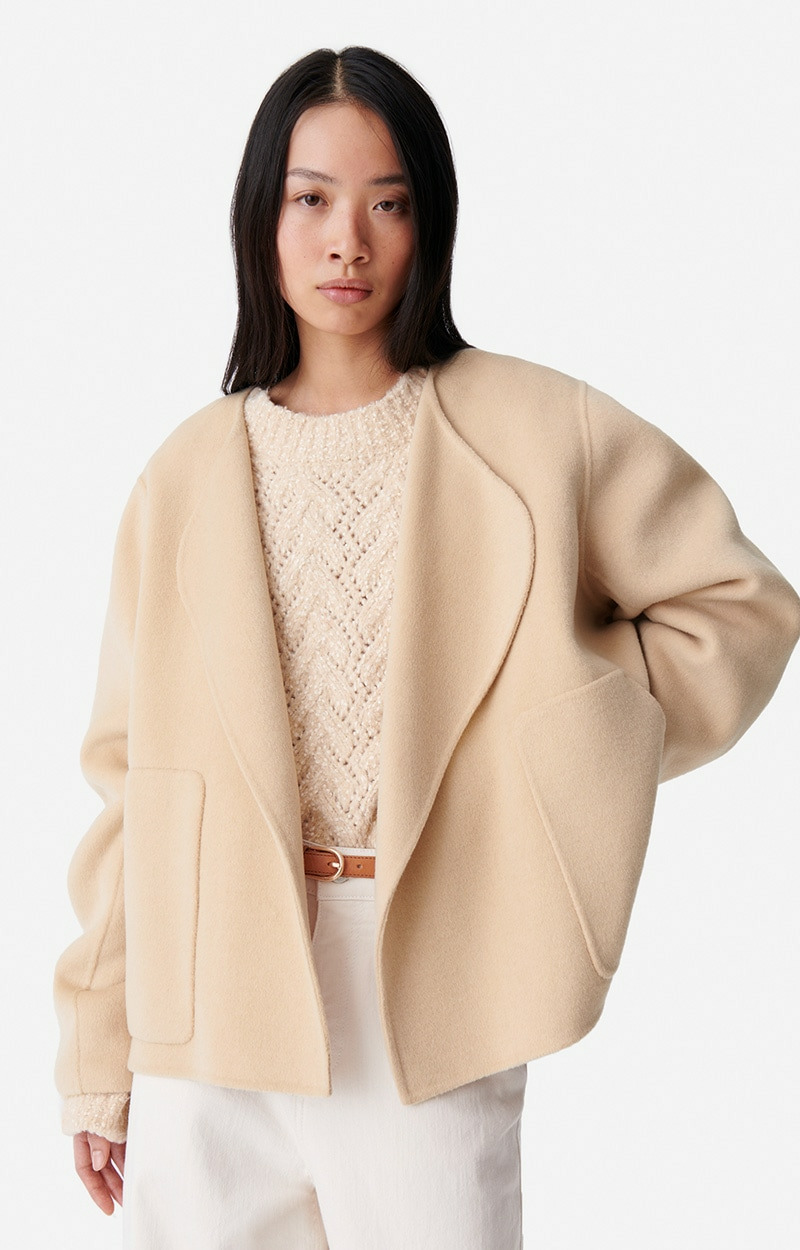 VESTE En Laine Mélangée