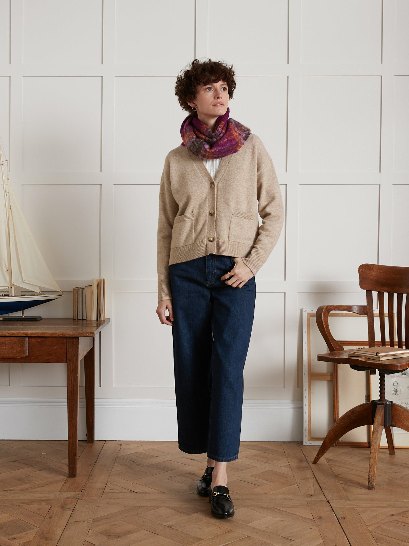 CARDIGAN LAINE V POCHE