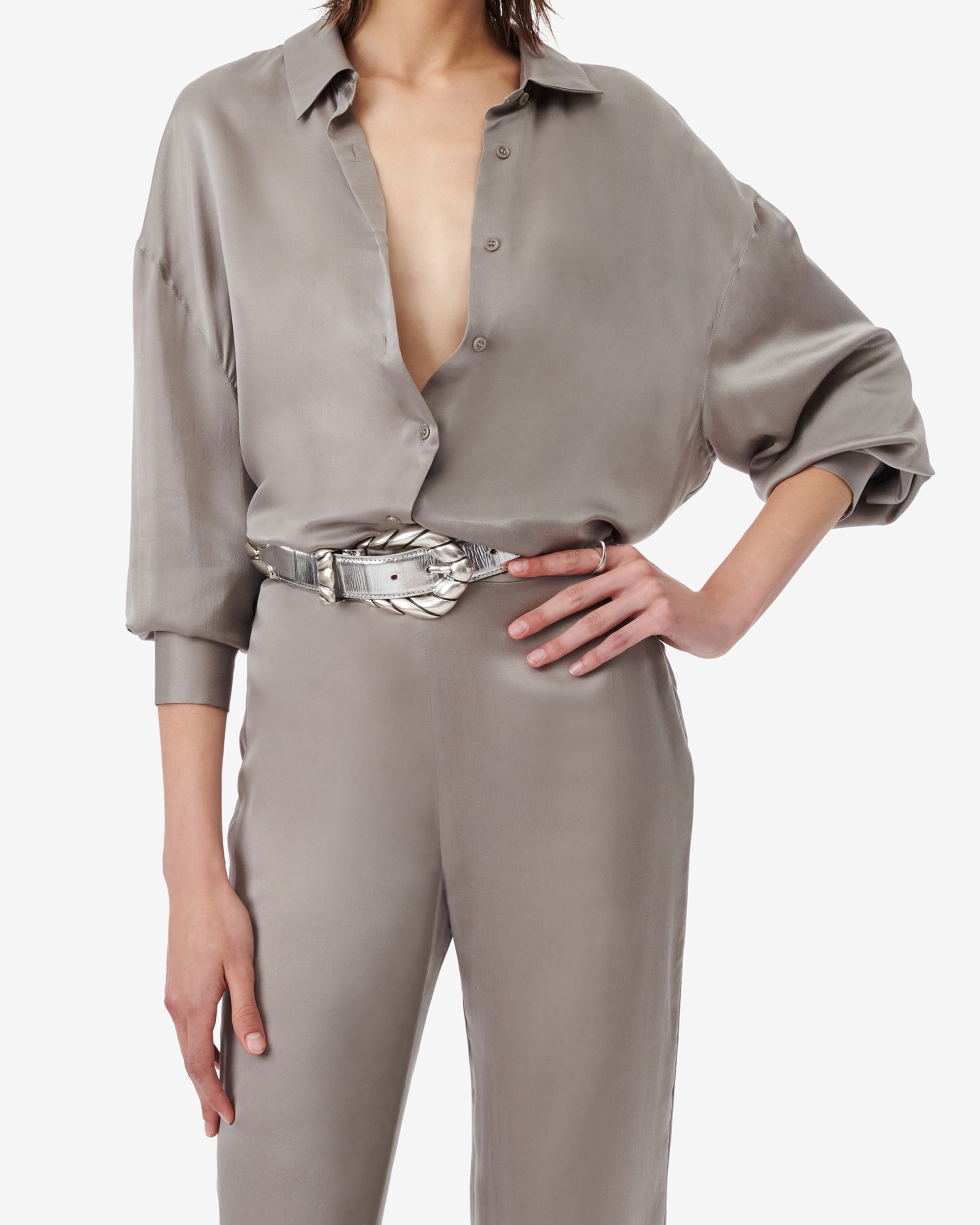 Chemise Fluide En Soie Jarila