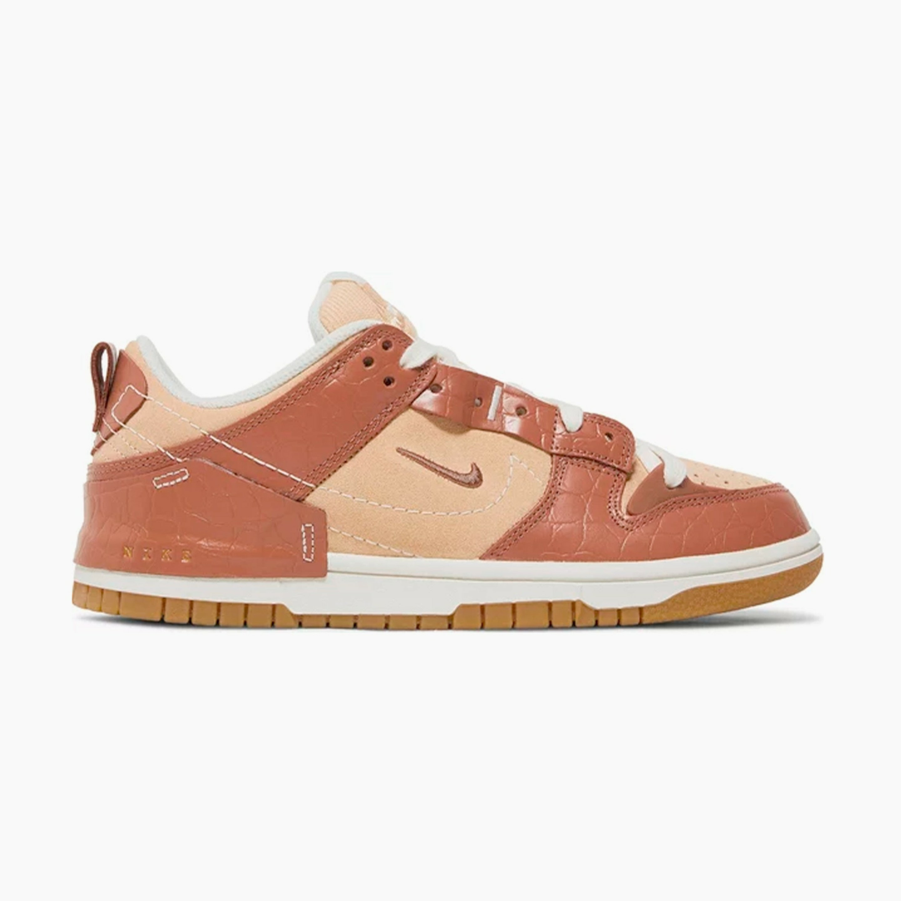 Nike Dunk Disrupt Caramel Croc