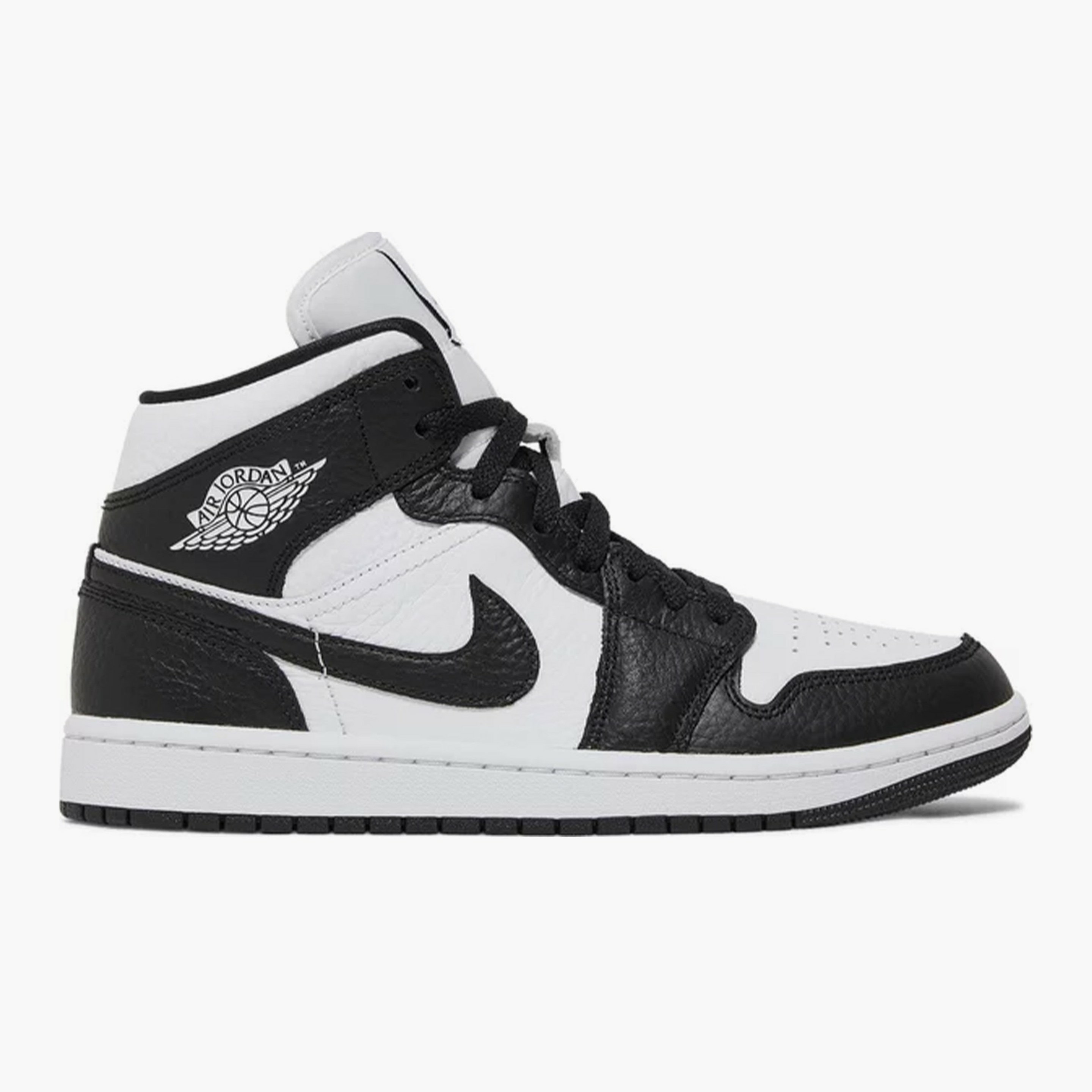 Air Jordan 1 Mid Split Black White