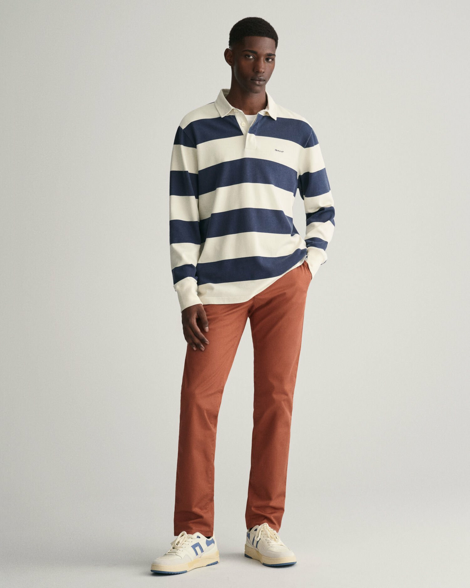 Slim Fit Twill Chinos