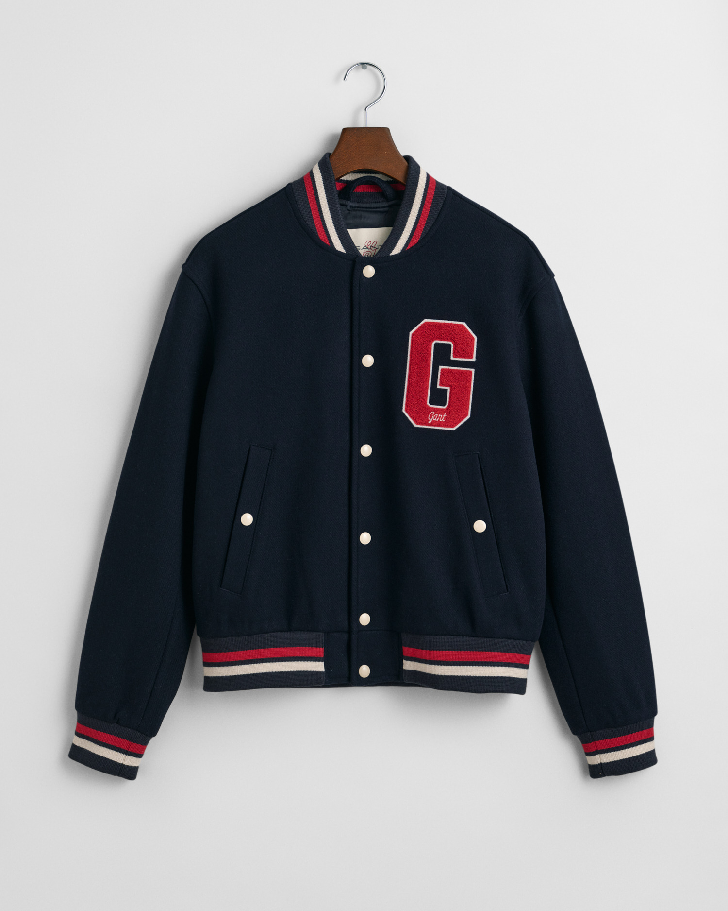 Wool Blend Varsity Jacket