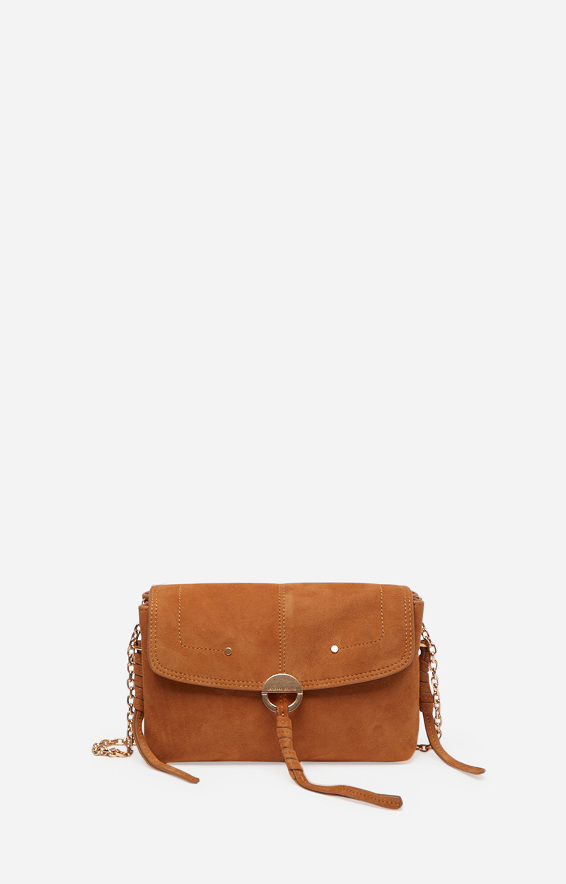 Petit Sac Othilia En Cuir de Chèvre Velours