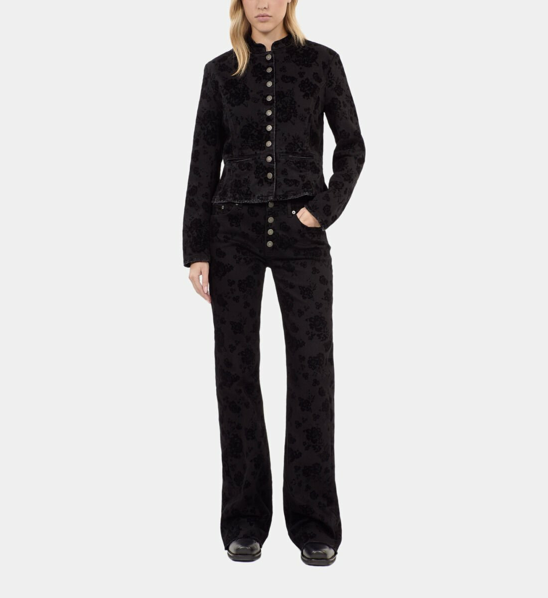 Jean Flare Noir Femme