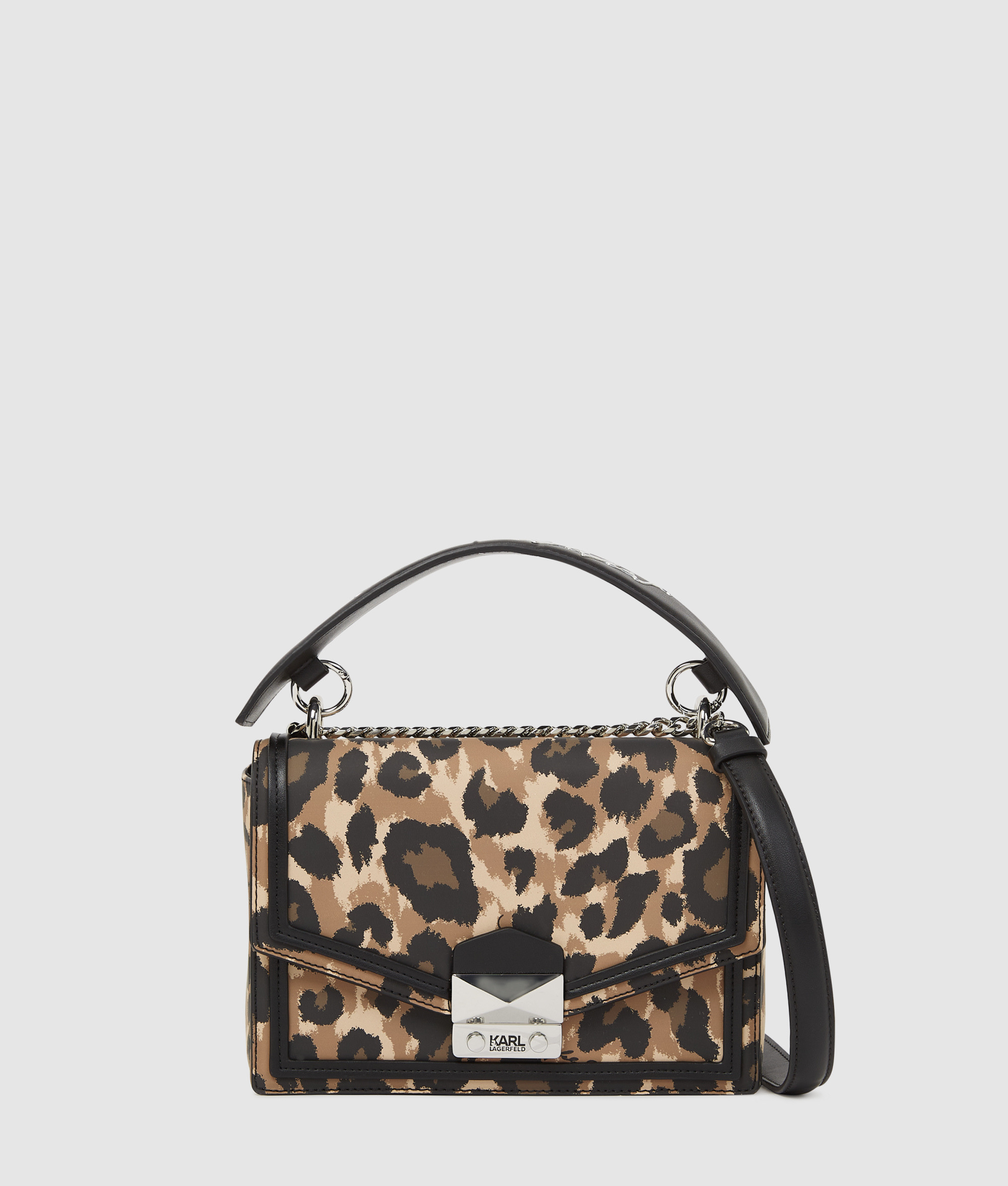 K/STYLE LEOPARD SHOULDER BAG