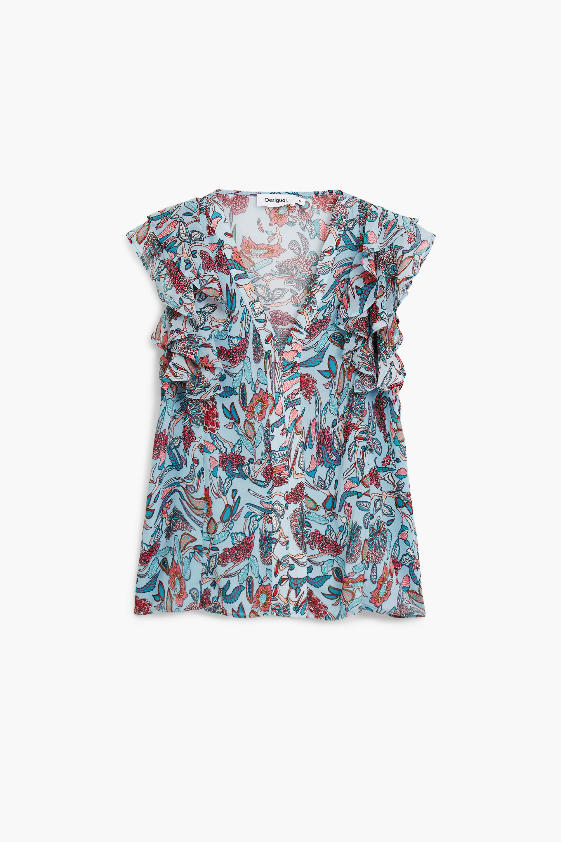BLUSA VOLANTESMANGA